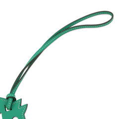 Hermes accessory bag charm Paddock Cheval mint Swift HERMES — Like New