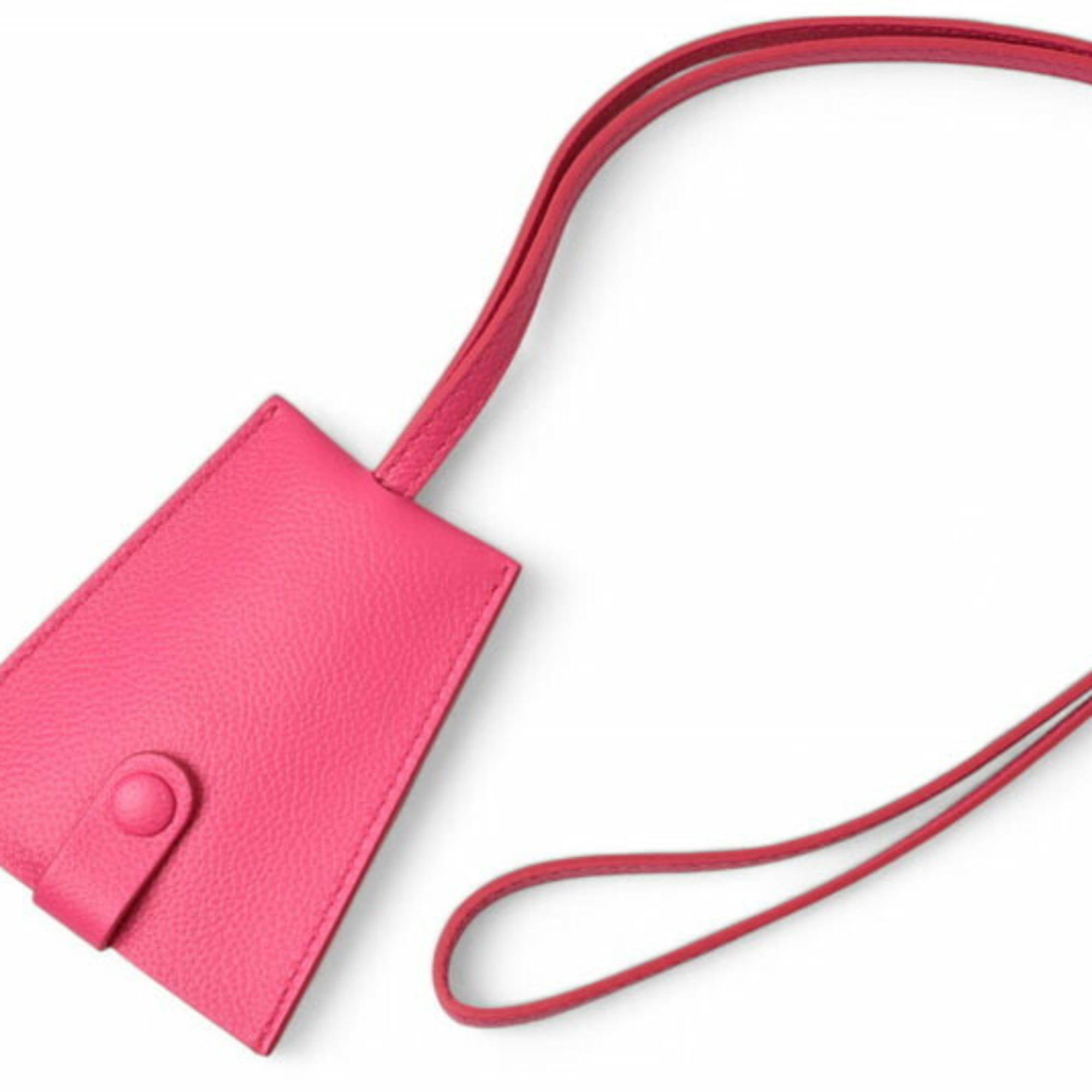 Balenciaga Key Ring Charm Neck Strap BALENCIAGA Crochet Pink Unused — New - Store Return