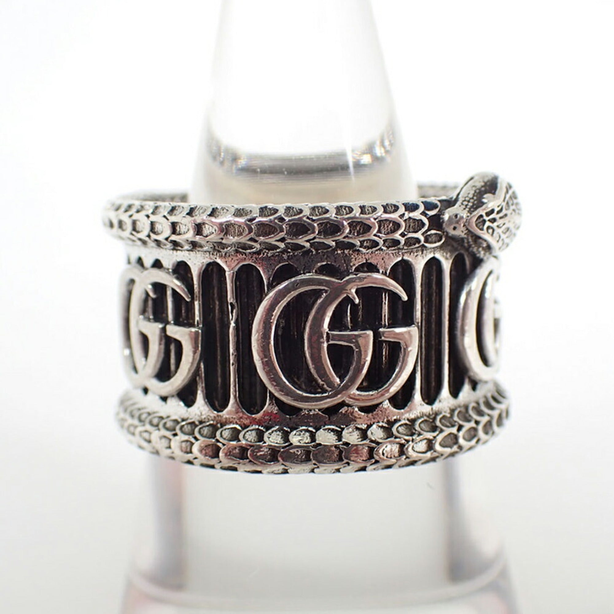 GUCCI 925 Snake Ring, Size 16 — Like New