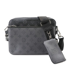 Louis Vuitton Monogram Eclipse Reverse Trio Shoulder Handbag M69443 Messenger — Like New
