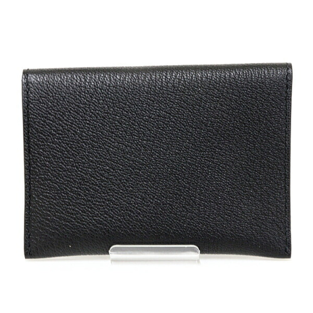 Hermes HERMES Pouch "Envelope" MM Card Case Chevre Mysore H032790CA89 Black — Like New