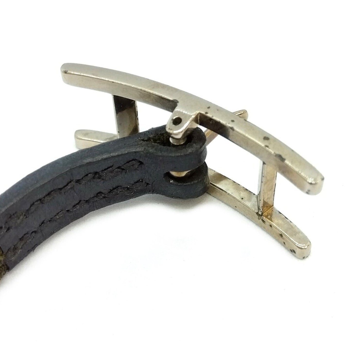 Hermes Hermès Api 3 Long Bracelet in Black Leather