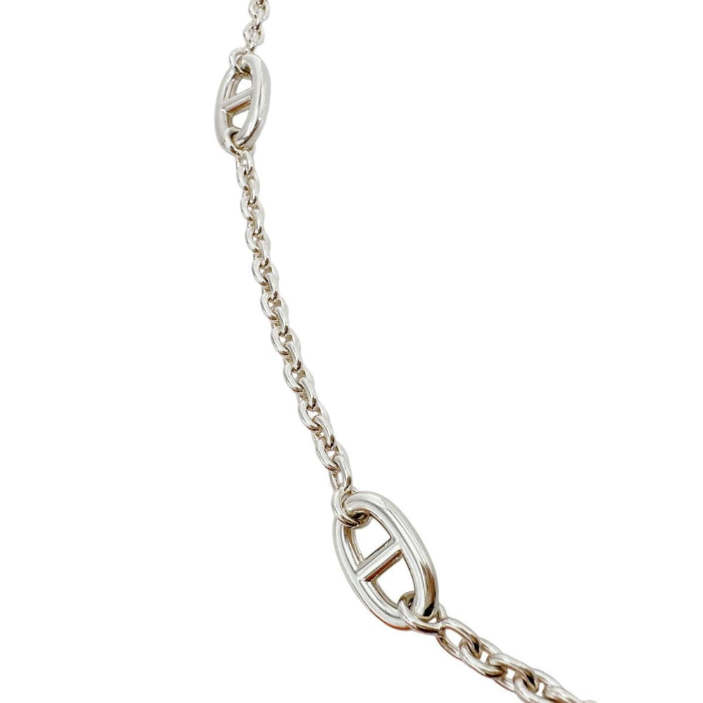 HERMES Farandole Long Necklace Chaine d'Ancre SV925 — Like New