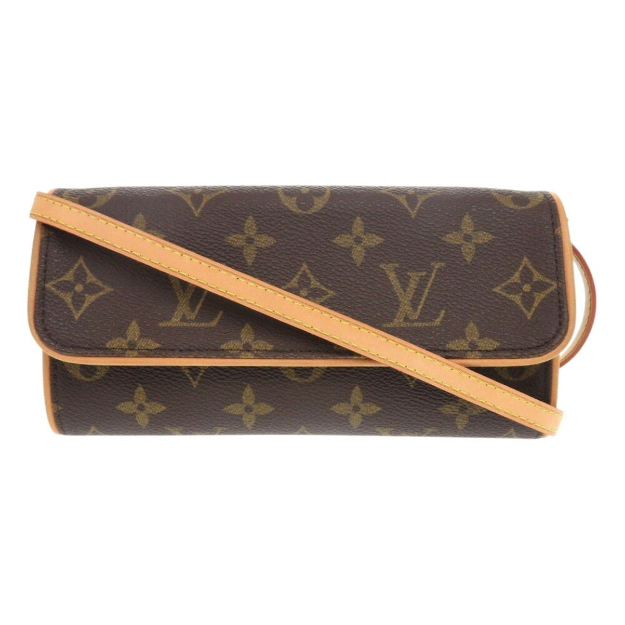 Louis Vuitton Pochette Twin PM Monogram M51854 Shoulder Bag LV 1047LOUIS VUITTON — Like New