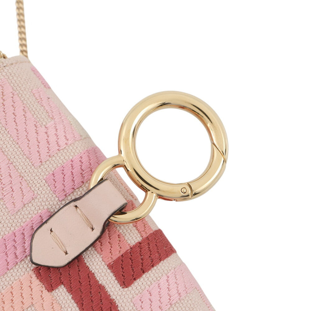 Fendi accessory bag charm Nano Baguette canvas 7AR844 FENDI — Like New