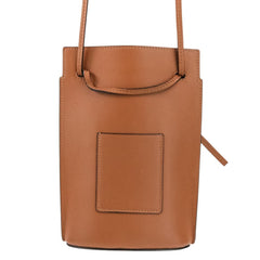 LOEWE Anagram Dice Pocket Leather Shoulder Bag 062304 Brown Women's — Like New
