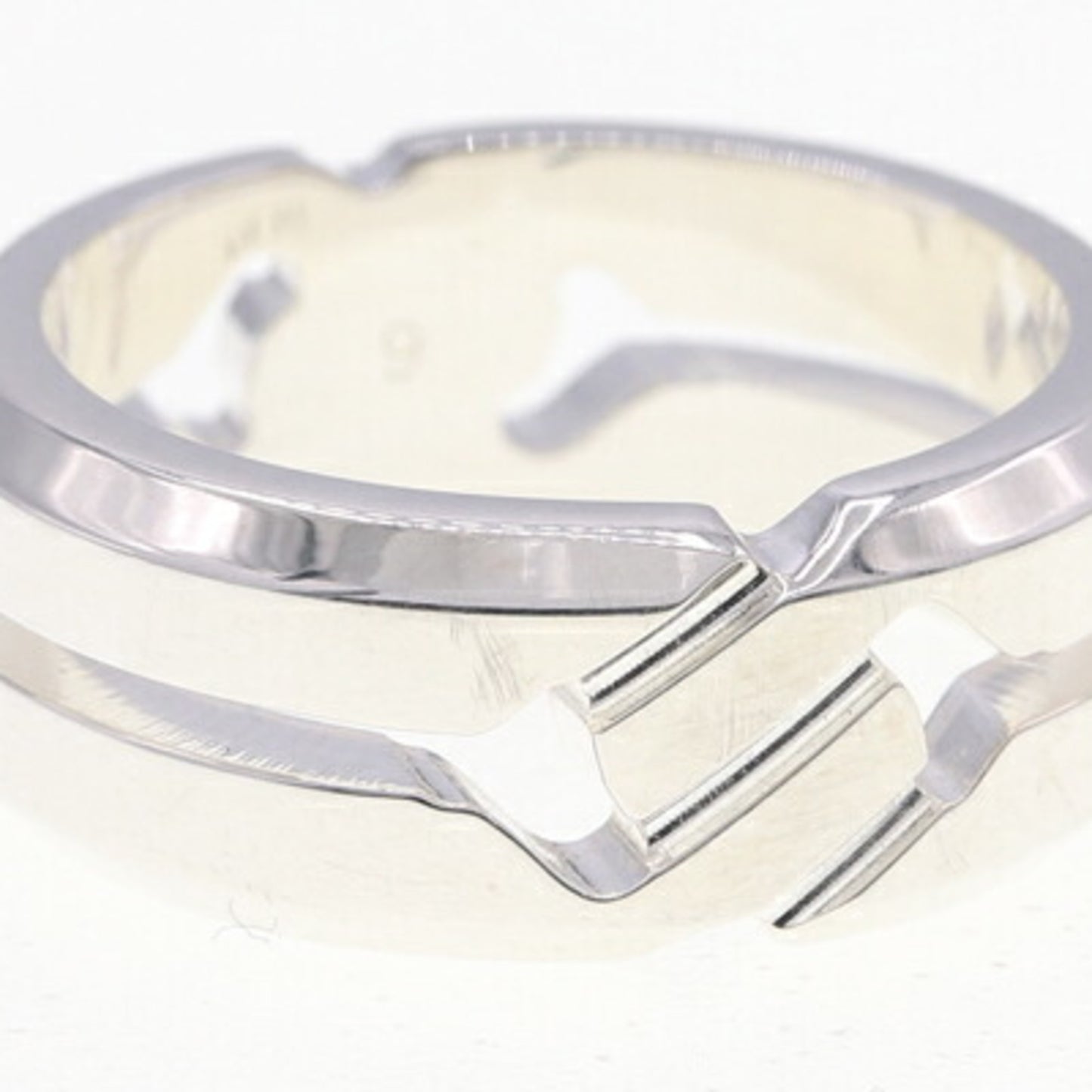 Gucci Ring Knot 314011 SV Sterling Silver 925 Size 9/US4.5-5 Women's GUCCI