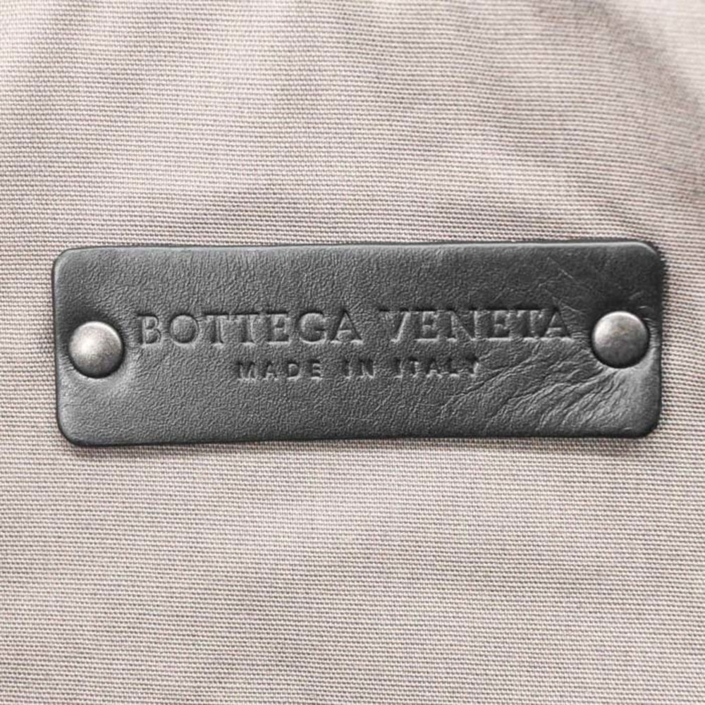 BOTTEGA VENETA Intrecciato Leather Shoulder Bag, Black, Men's, 405557 — New - Store Return