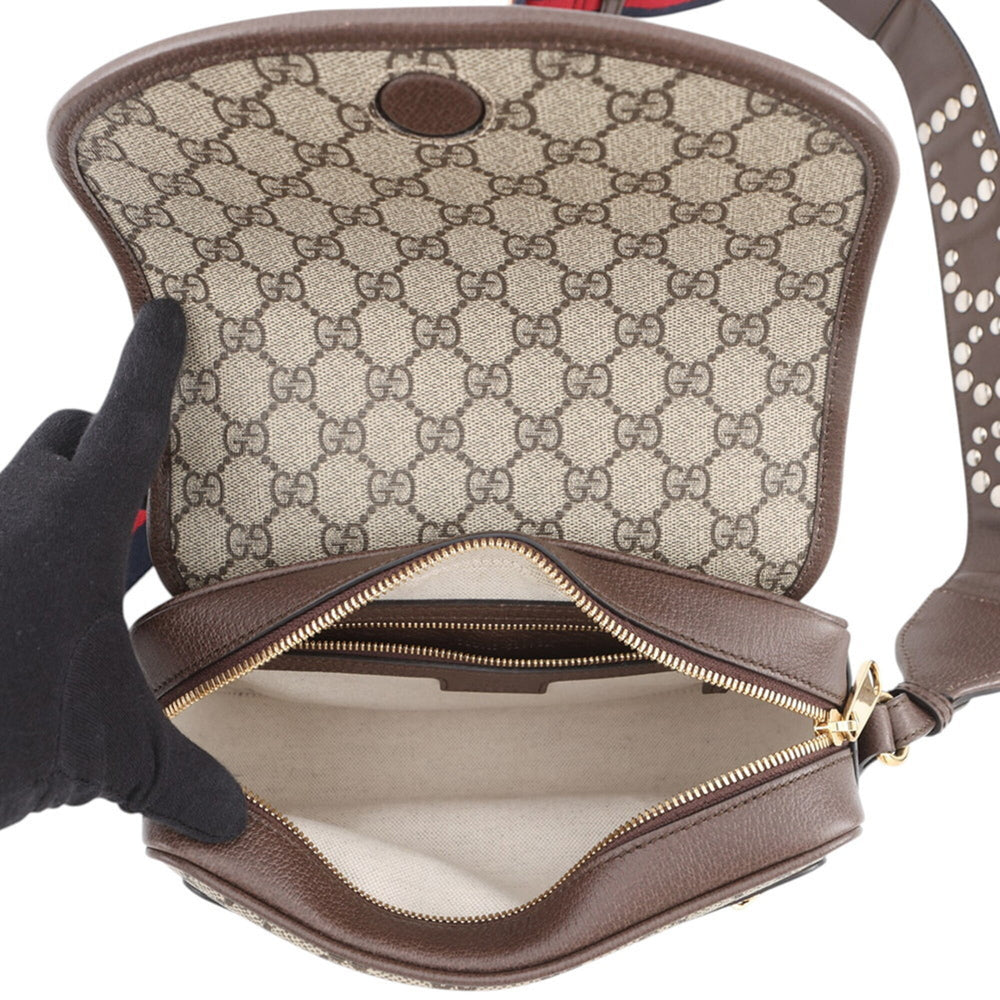 Gucci Ophidia GG Supreme Small Shoulder Bag 722117 GUCCI Handbag — Like New