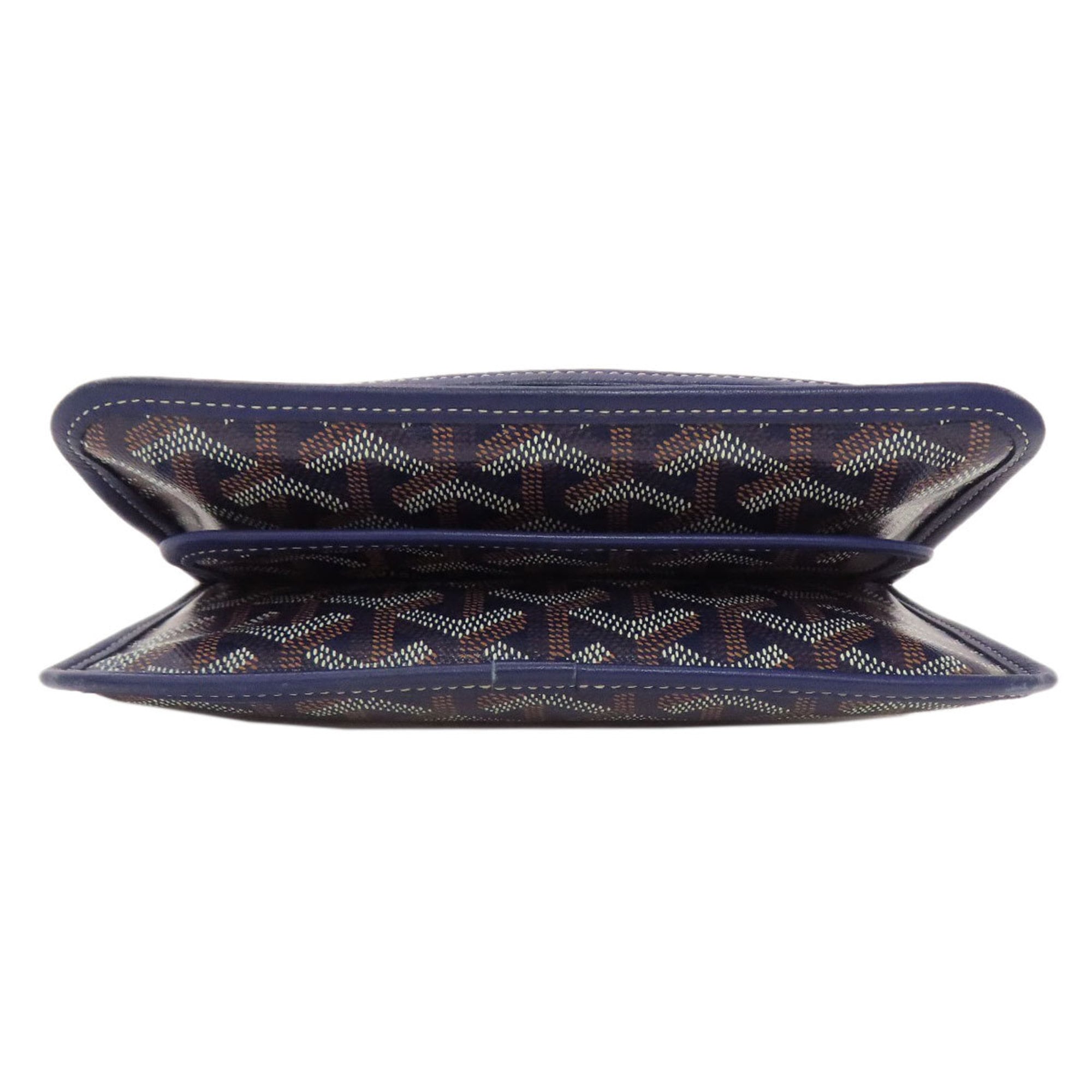 Goyard Plumet Pouch Wallet Shoulder Bag Coated Canvas Women's GOYARD