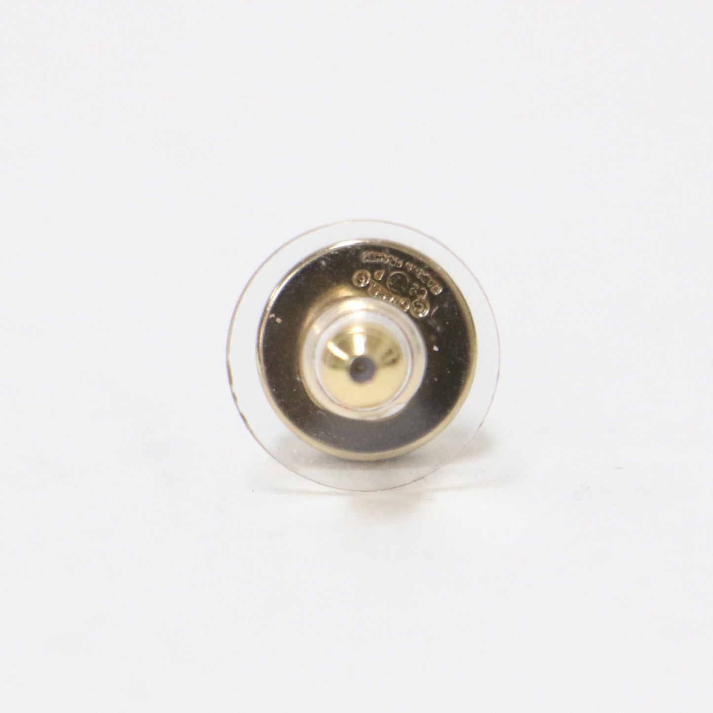 CHANEL Chanel Earrings Yellow Gold Coco Mark Stripe 02P