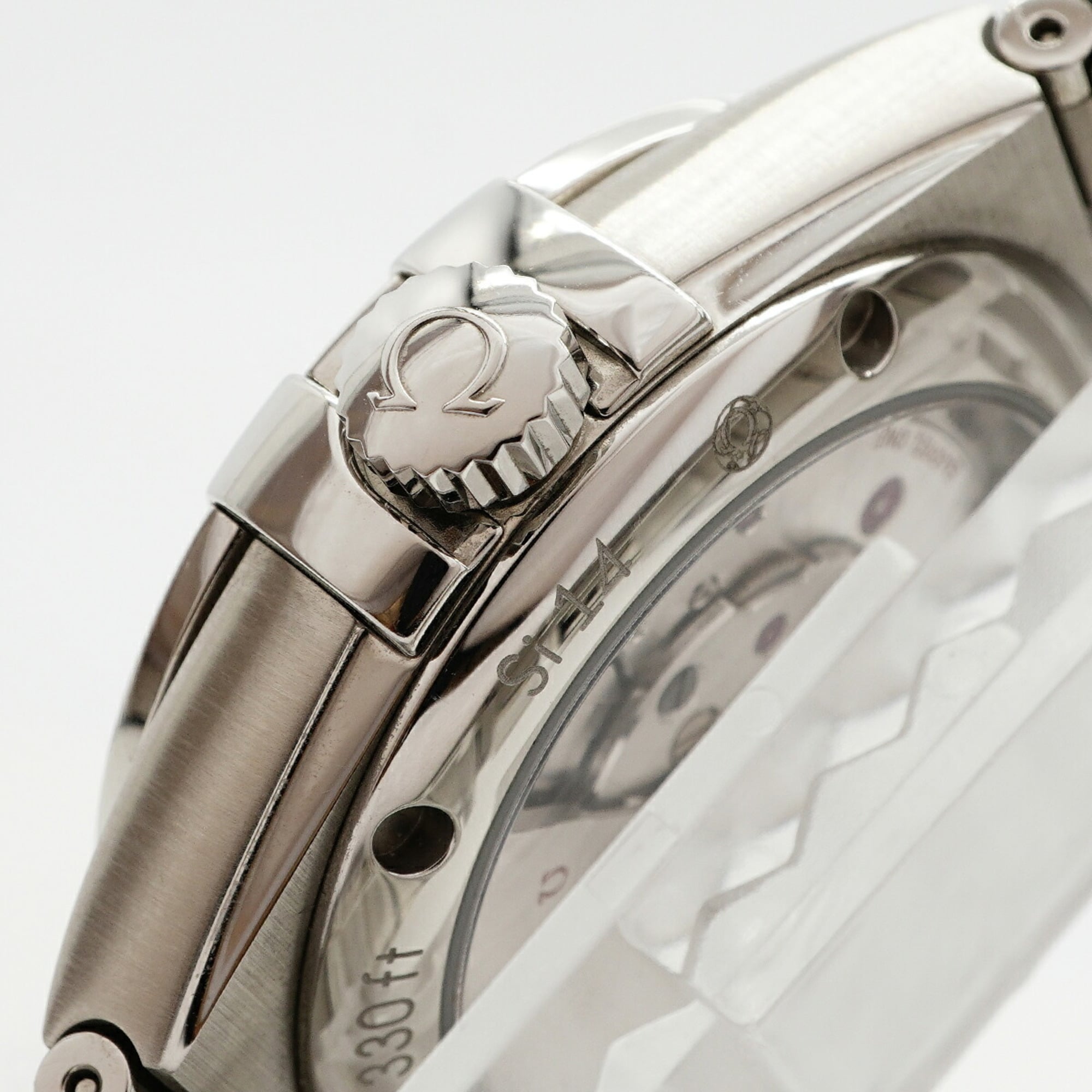 Omega Constellation Day-Date Co-Axial 123.10.38.22.01.001 Black Dial Men's Watch — Very Good