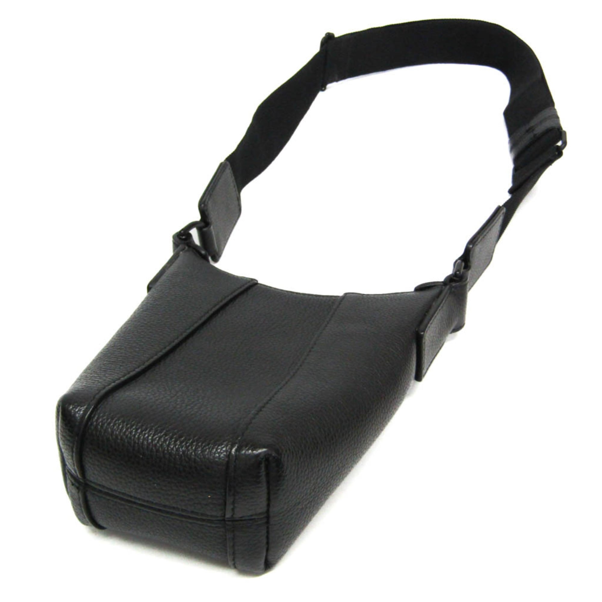 Balenciaga Hourglass Shoulder Bag 644722 Men,Women Leather Pouch,Shoulder Bag Black — Like New