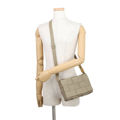 Bottega Veneta Shoulder Bag Intrecciato Cassette Leather 666870 BOTTEGA VENETA Handbag — Like New