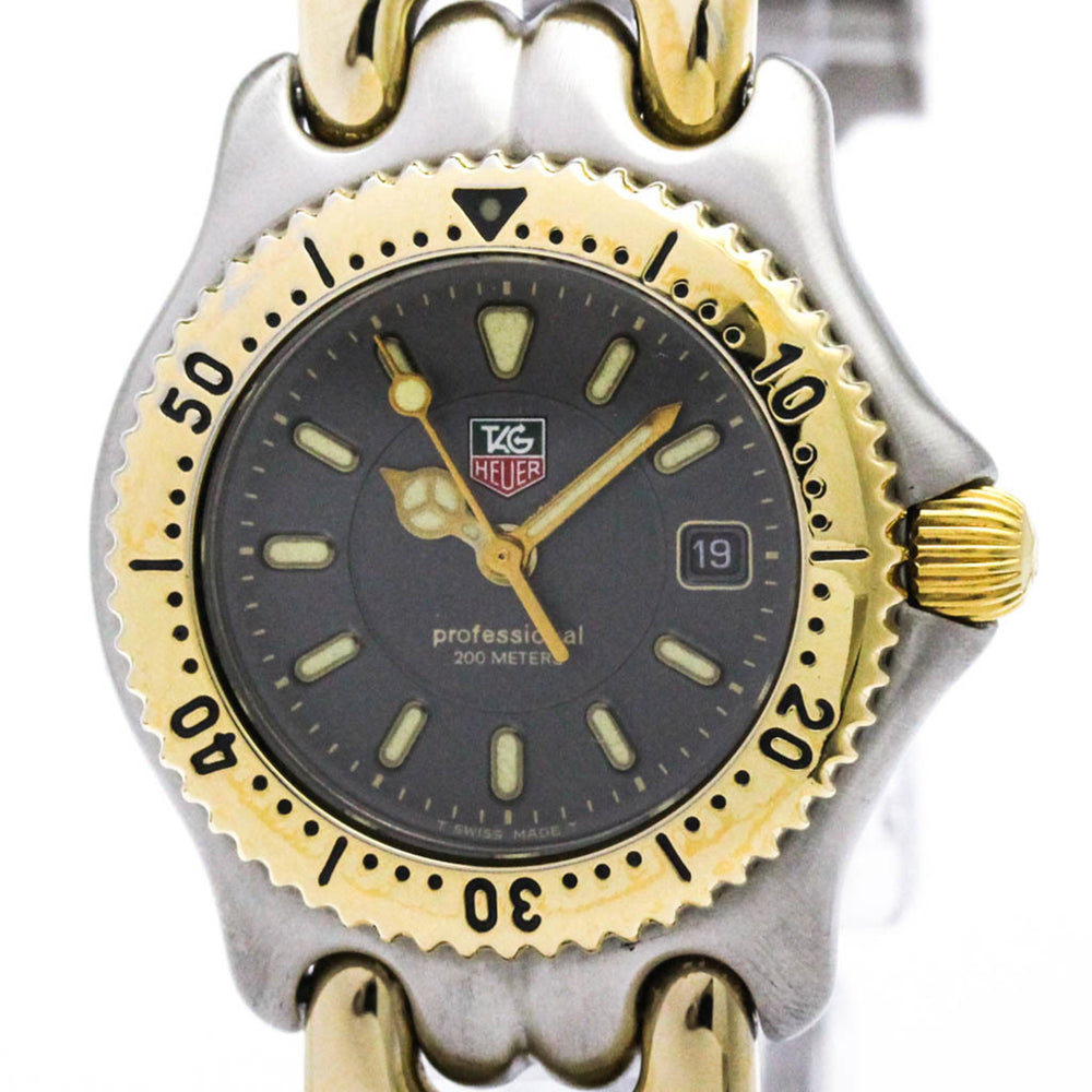 TAG HEUER Sel 200M Gold Plated Steel Ladies Watch WG1320 Polished — Very Good