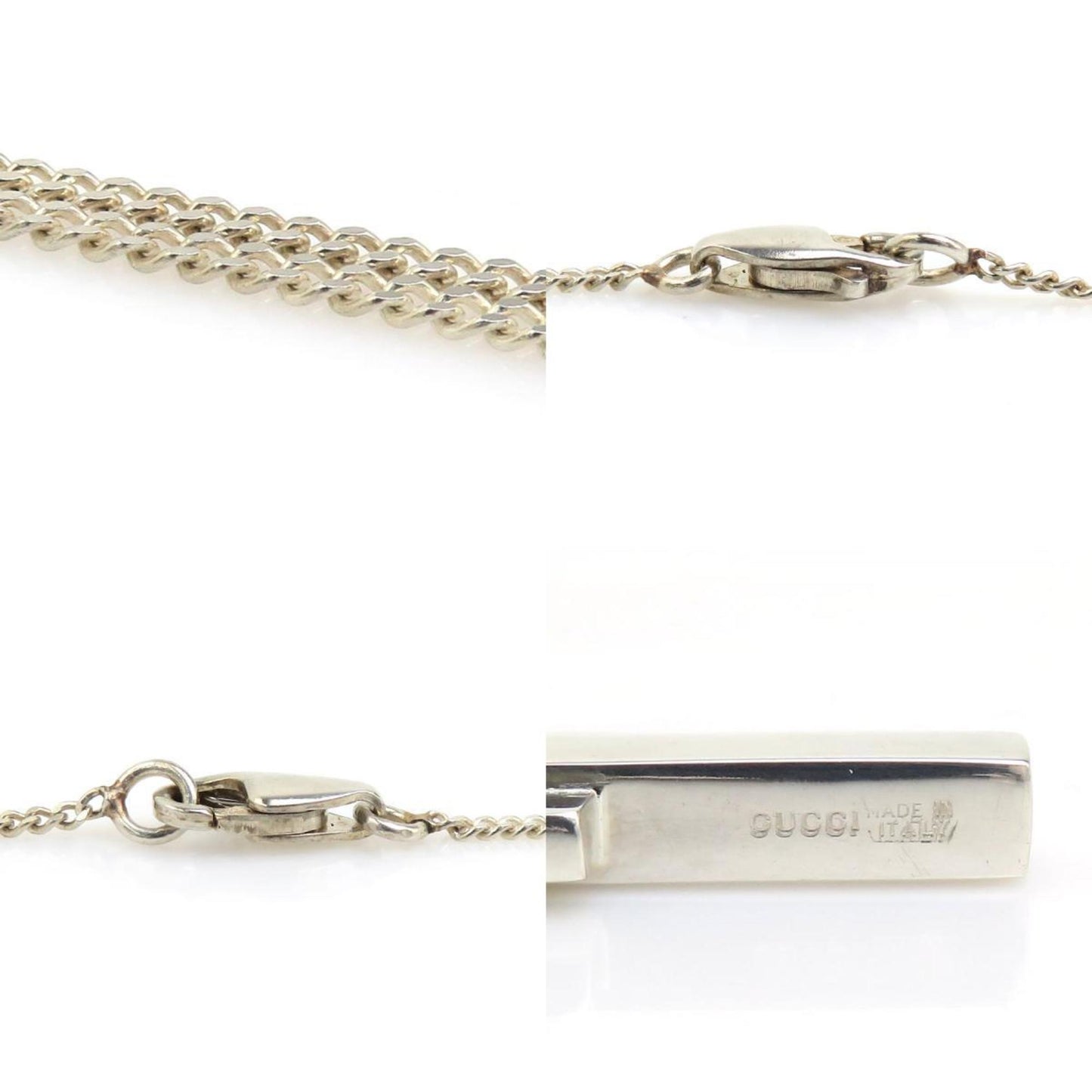 GUCCI Necklace Silver 925 Men's r10492a