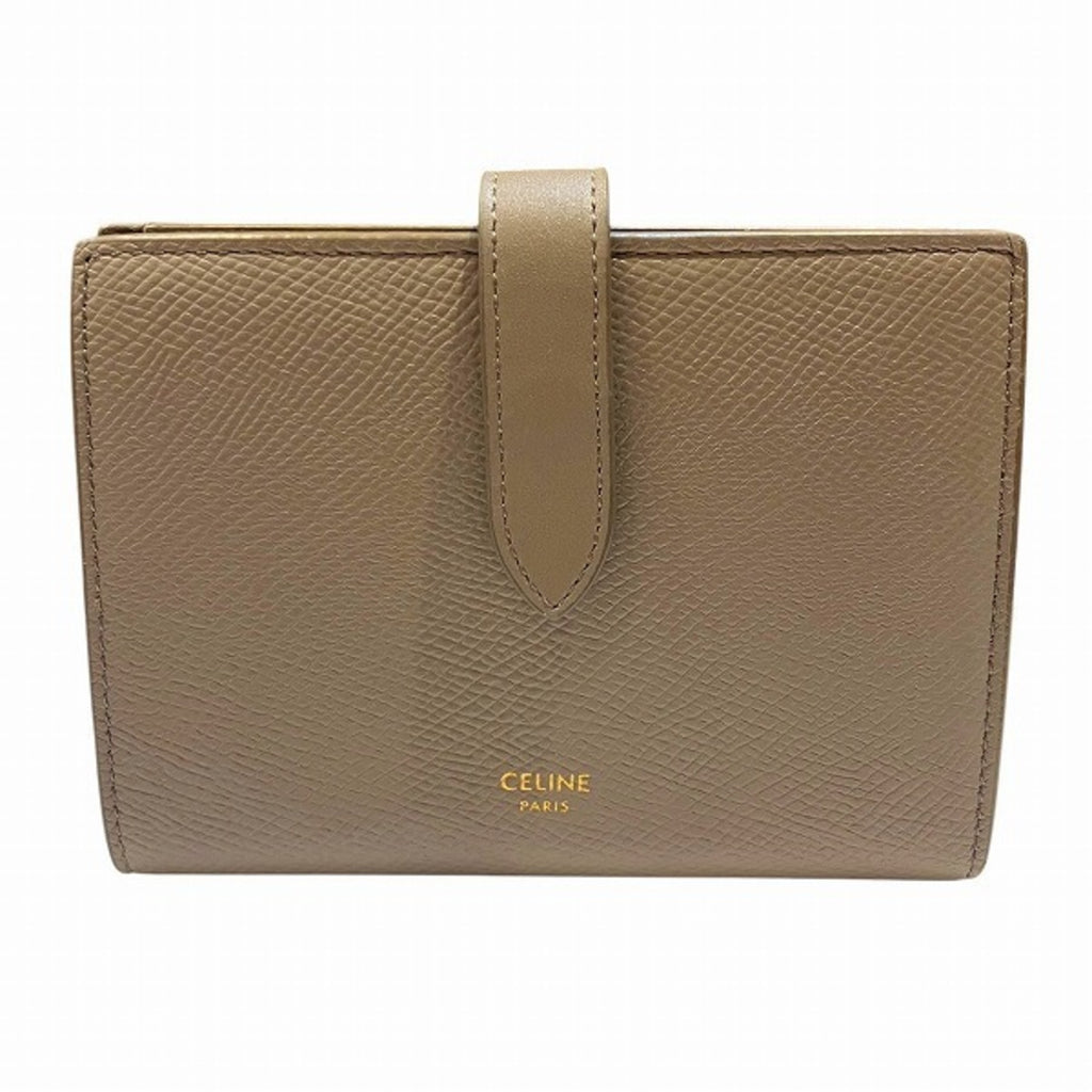 CELINE Medium Strap Wallet 10B643 Bi-fold wallet for women