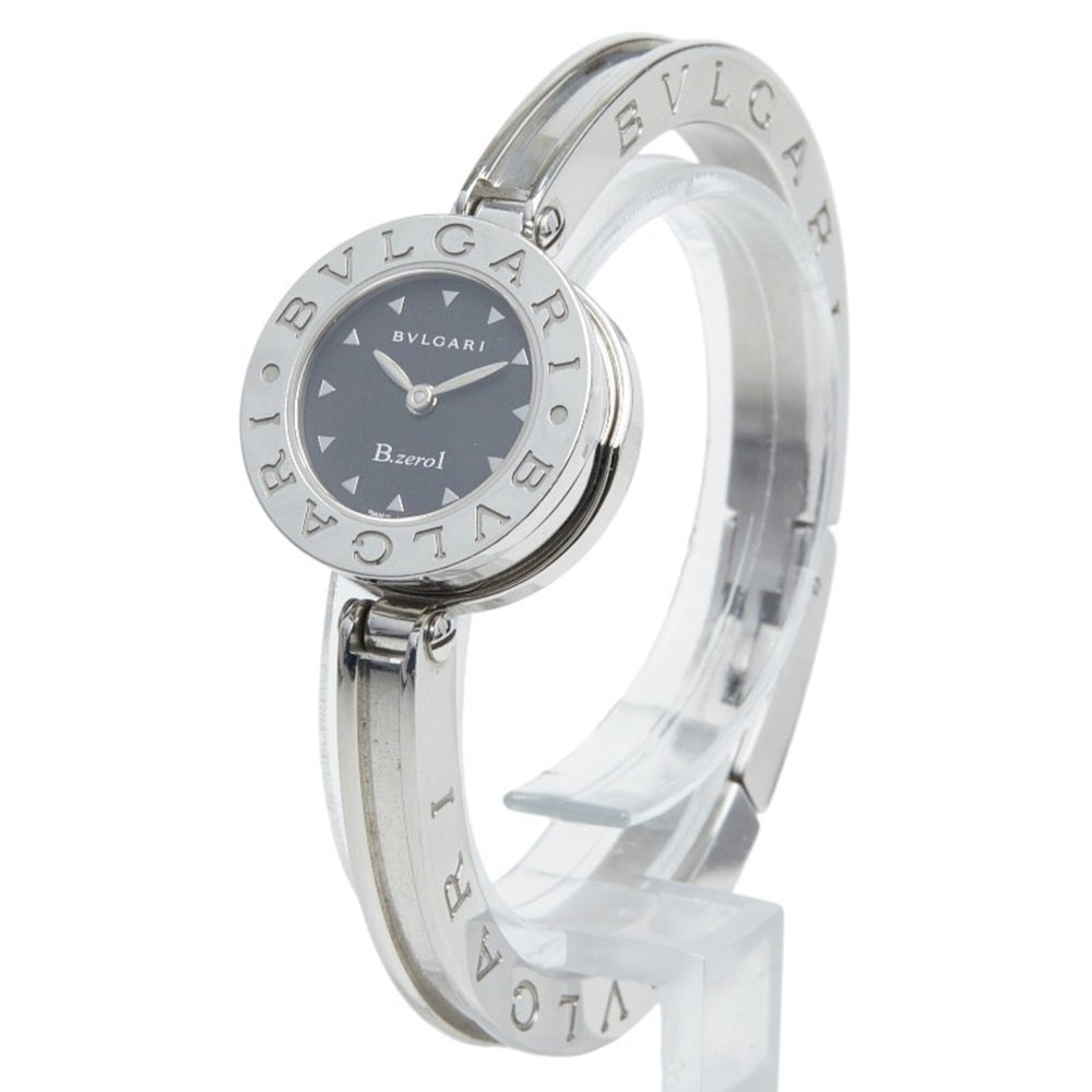 Bulgari Bzero1 BZ22S Quartz Watch, Black Dial, Stainless Steel, Women's BVLGARI — Good