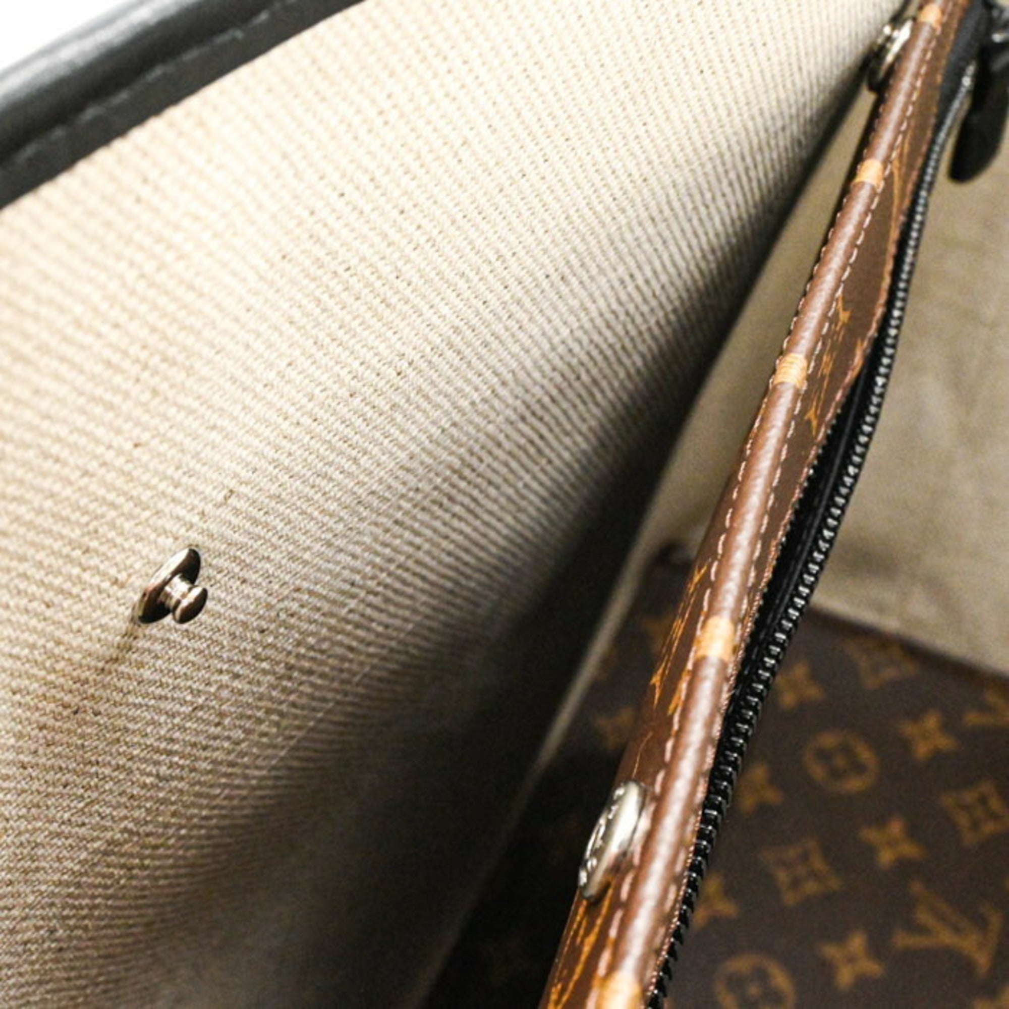 LOUIS VUITTON Monogram Macassar Weekend Tote Bag GM Men's & Women's Brown M45733 — New - Store Return