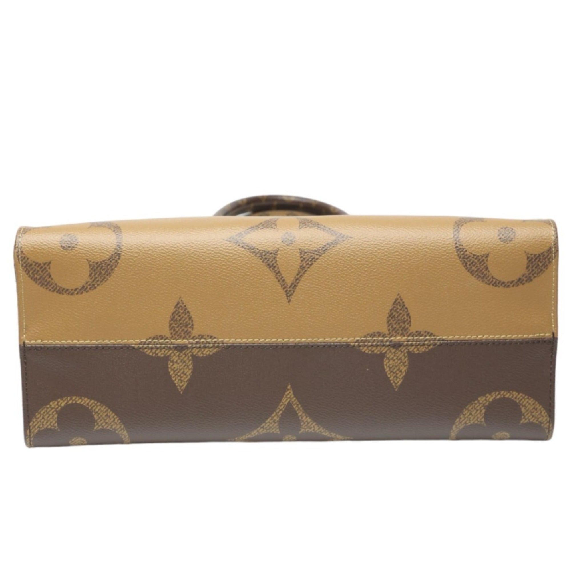 Louis Vuitton LOUIS VUITTON Bag Monogram On the Go MM Canvas M45321 Brown LV — Like New