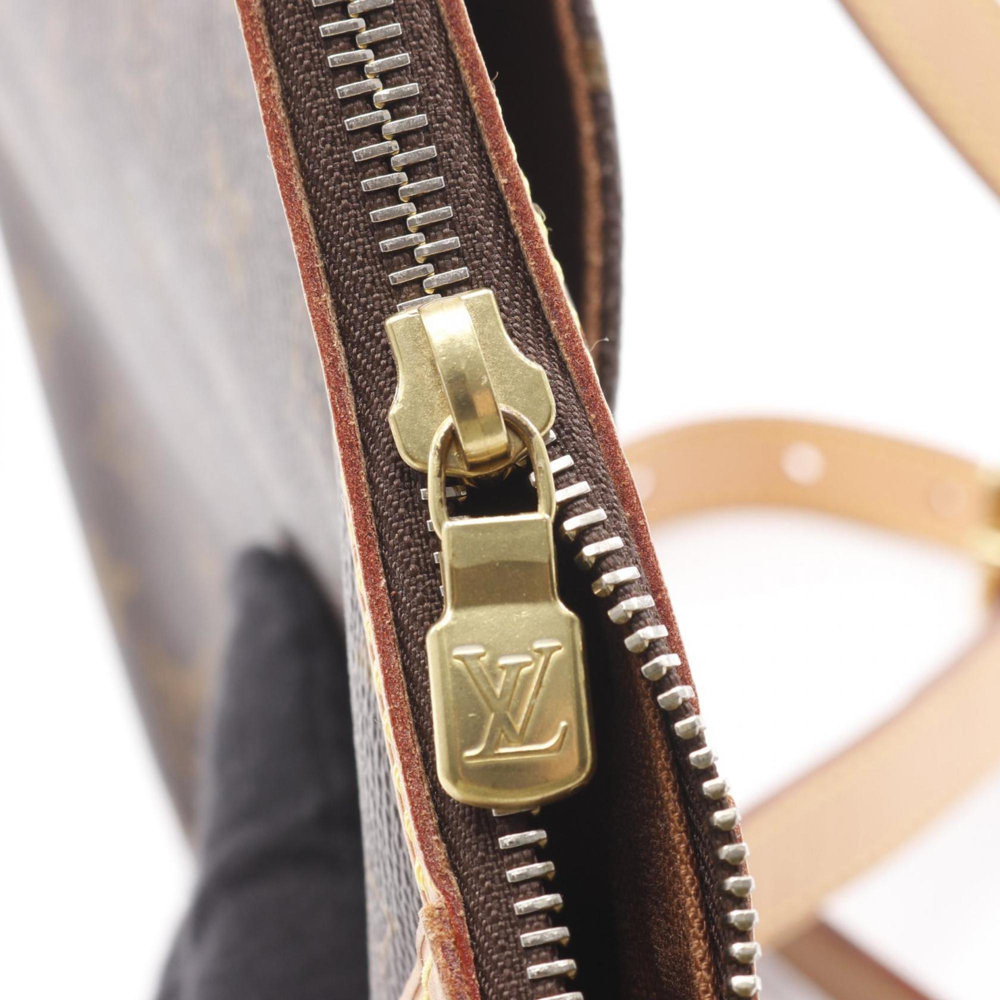 Louis Vuitton Odeon PM Shoulder Bag, Coated Canvas and Leather, Monogram, Women's, Brown, M56390