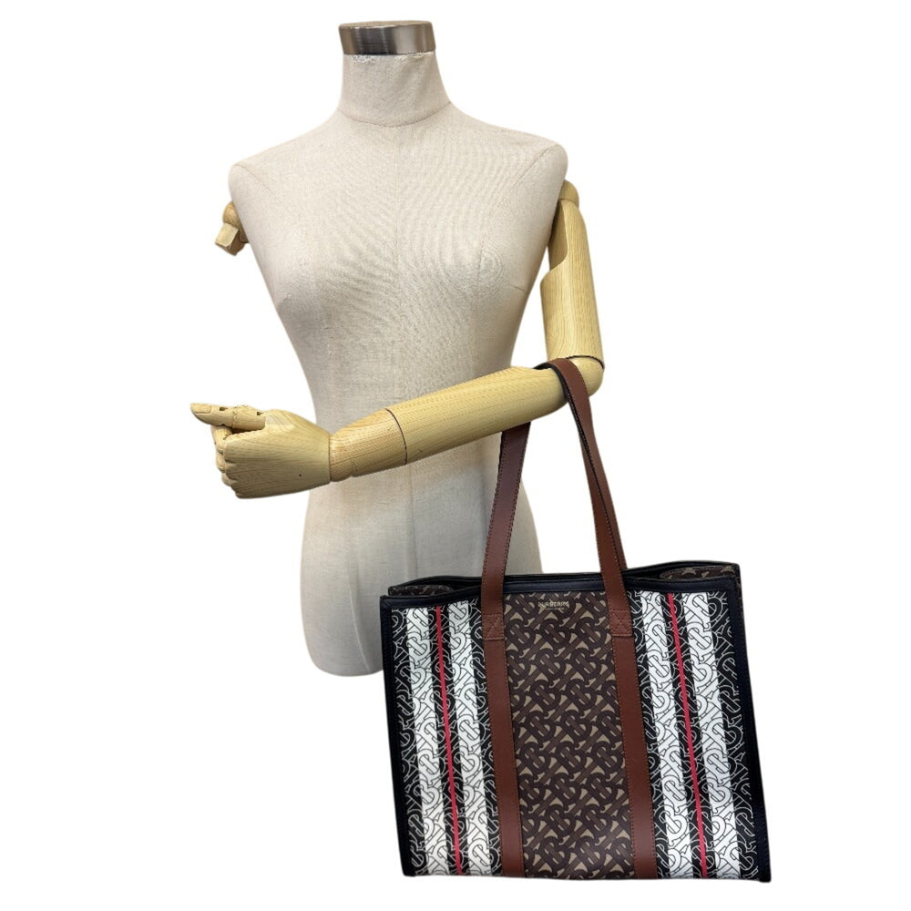 BURBERRY TB Tote Bag Brown — Like New