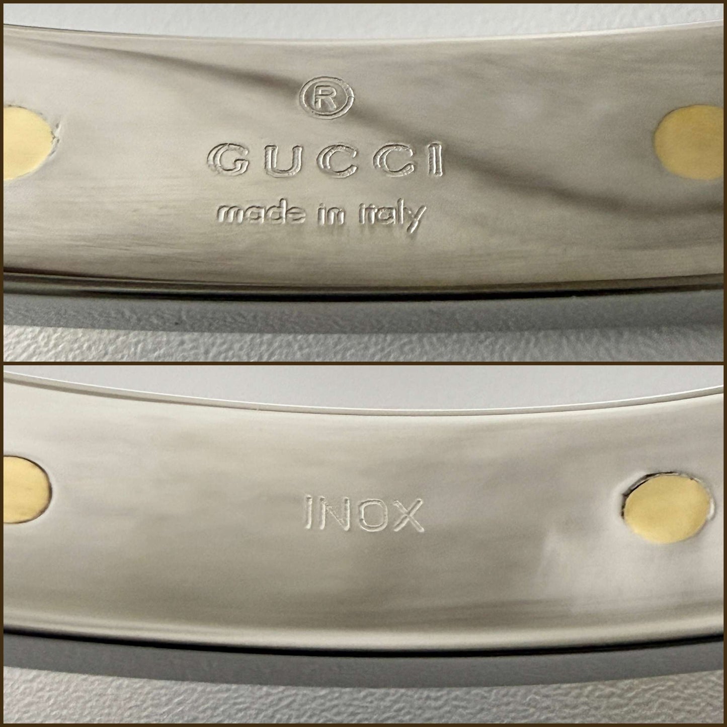 Gucci Men's and Women's Bracelets Bangles in Combination Colors