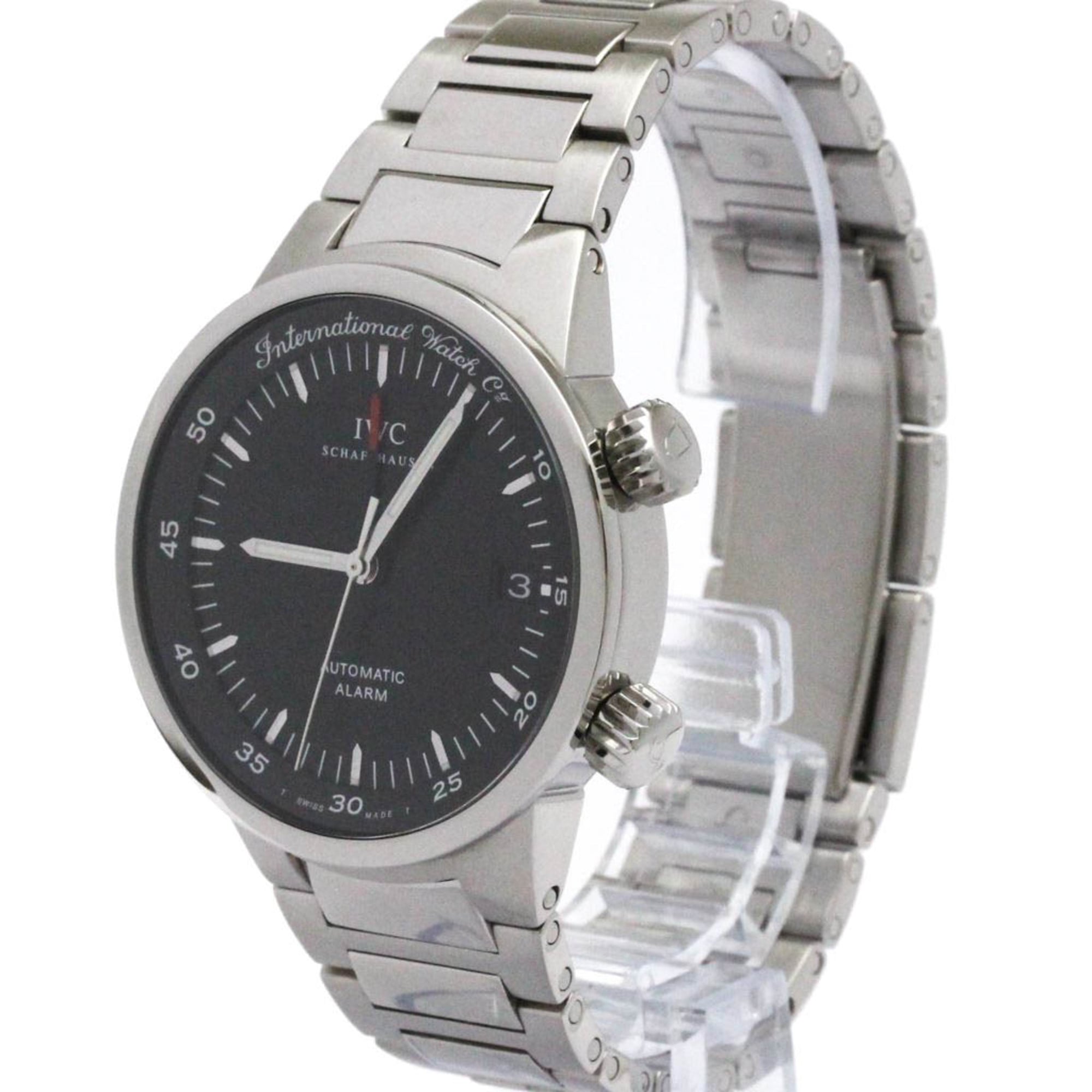 IWC GST Stainless Steel Automatic Mens Watch IW353702 Polished — Very Good