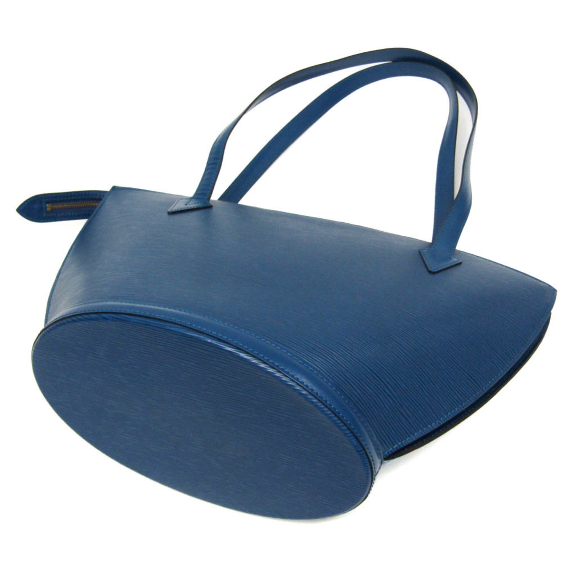 Louis Vuitton Epi Saint-Jacques Shopping M52265 Women's Shoulder Bag Toledo Blue — Like New