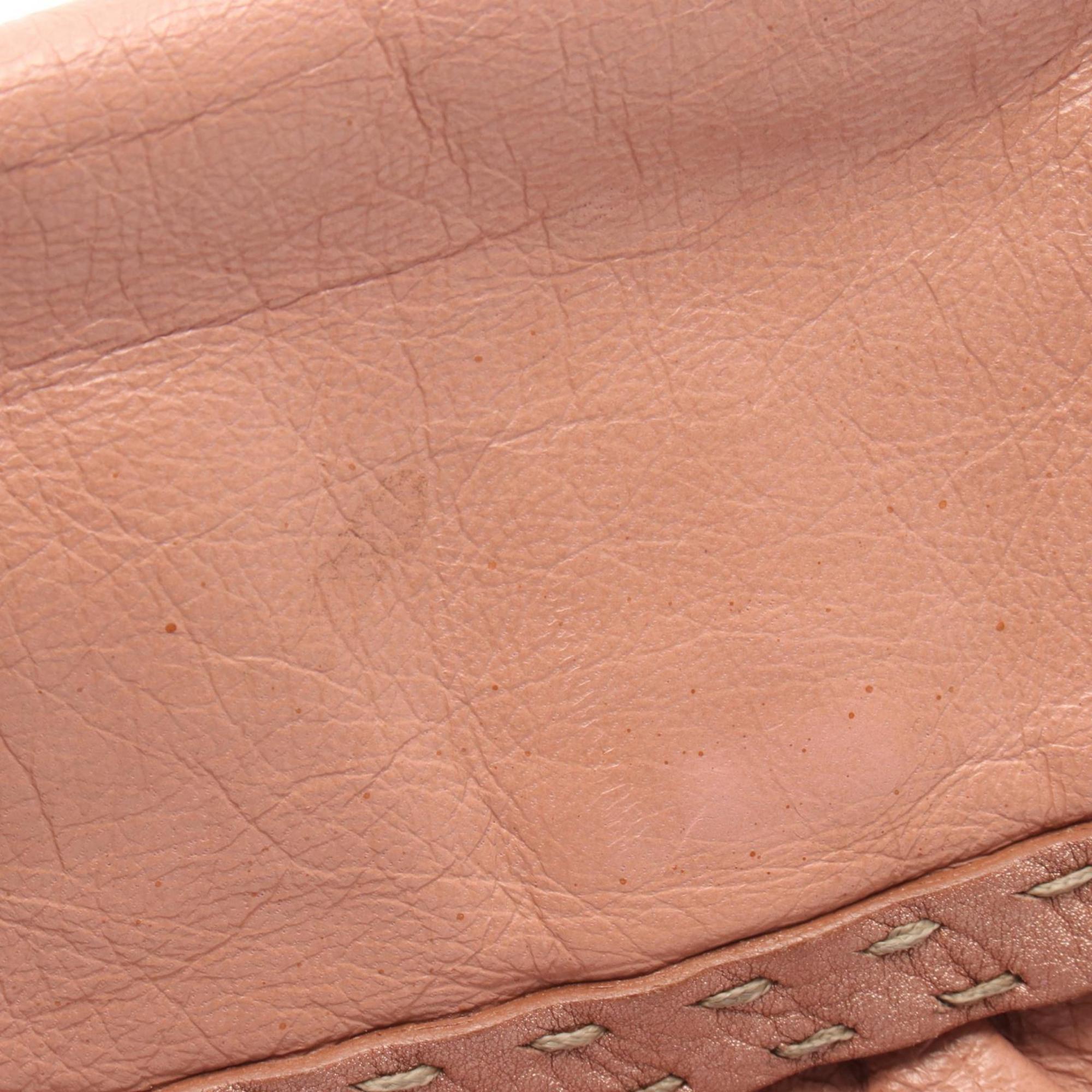 Fendi Selleria handbag, leather, women's, pink