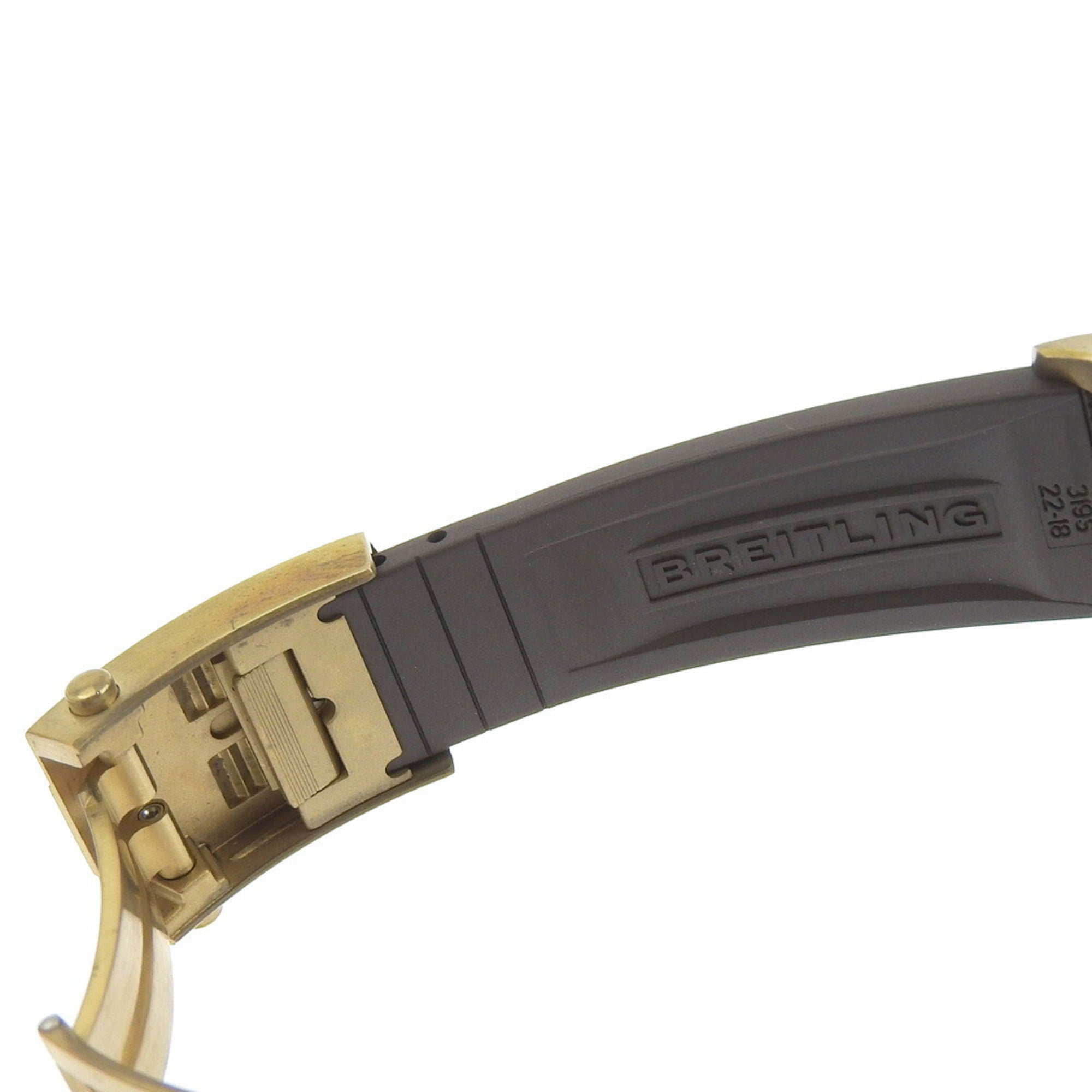 BREITLING Super Ocean Automatic 44 Watch cal.SW200-1 N17376201Q1S1 x Rubber Bronze Brown Dial Men's — Very Good