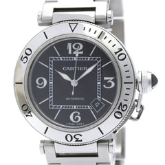 Cartier Pasha Seatimer Automatic Stainless Steel Men's Dress/Formal W31077M7 — Very Good