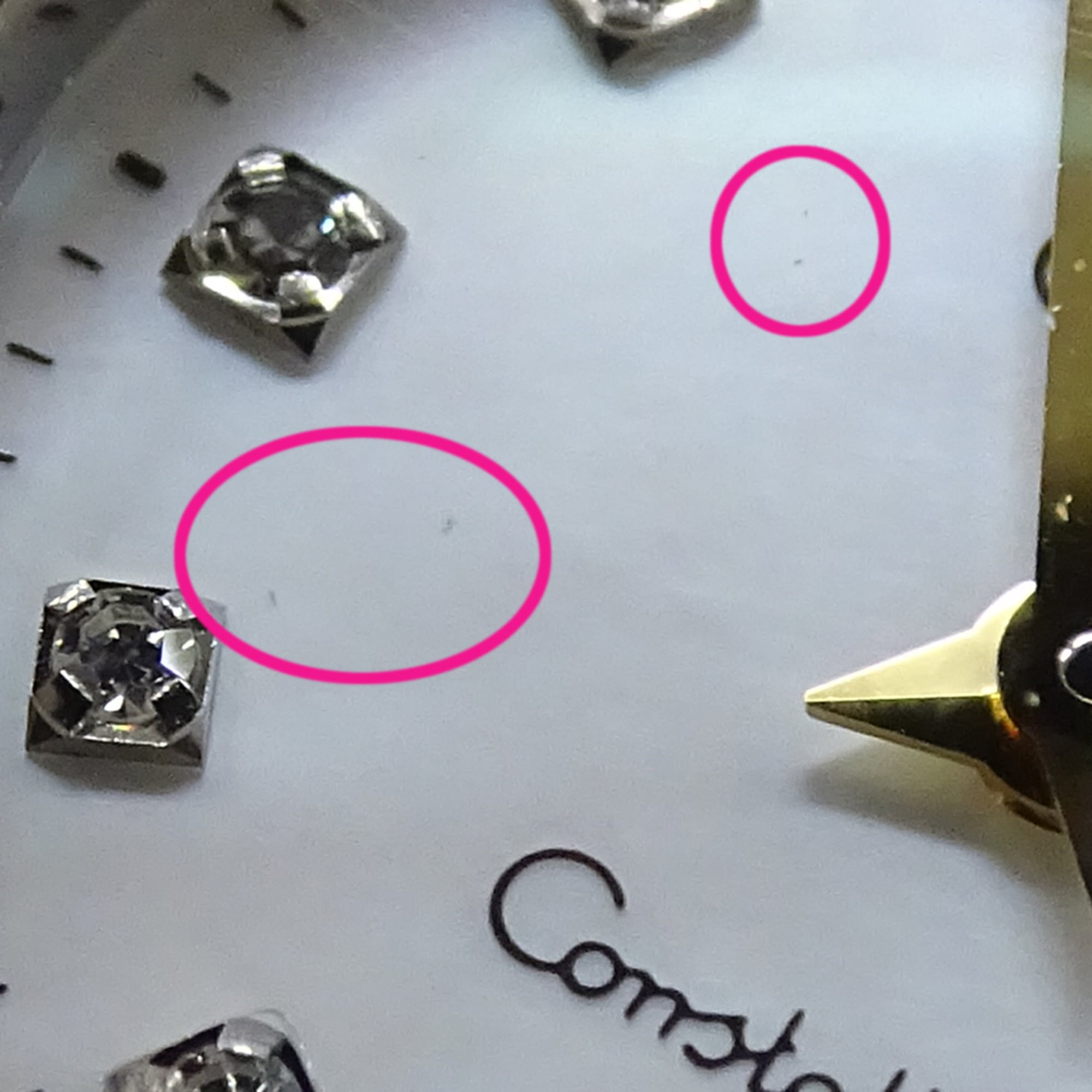 Omega Constellation Mini 1262.75 Women's Watch, Brand Name, 12P Diamond, Shell, Quartz Movement, Stainless Steel (SS) and Gold (YG) Combination, Full Bar — Good