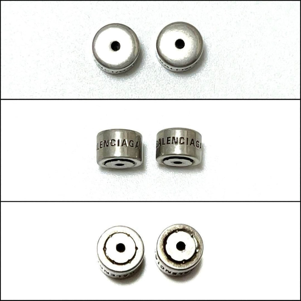 Balenciaga Men's and Women's Typo Metal Earrings — Like New