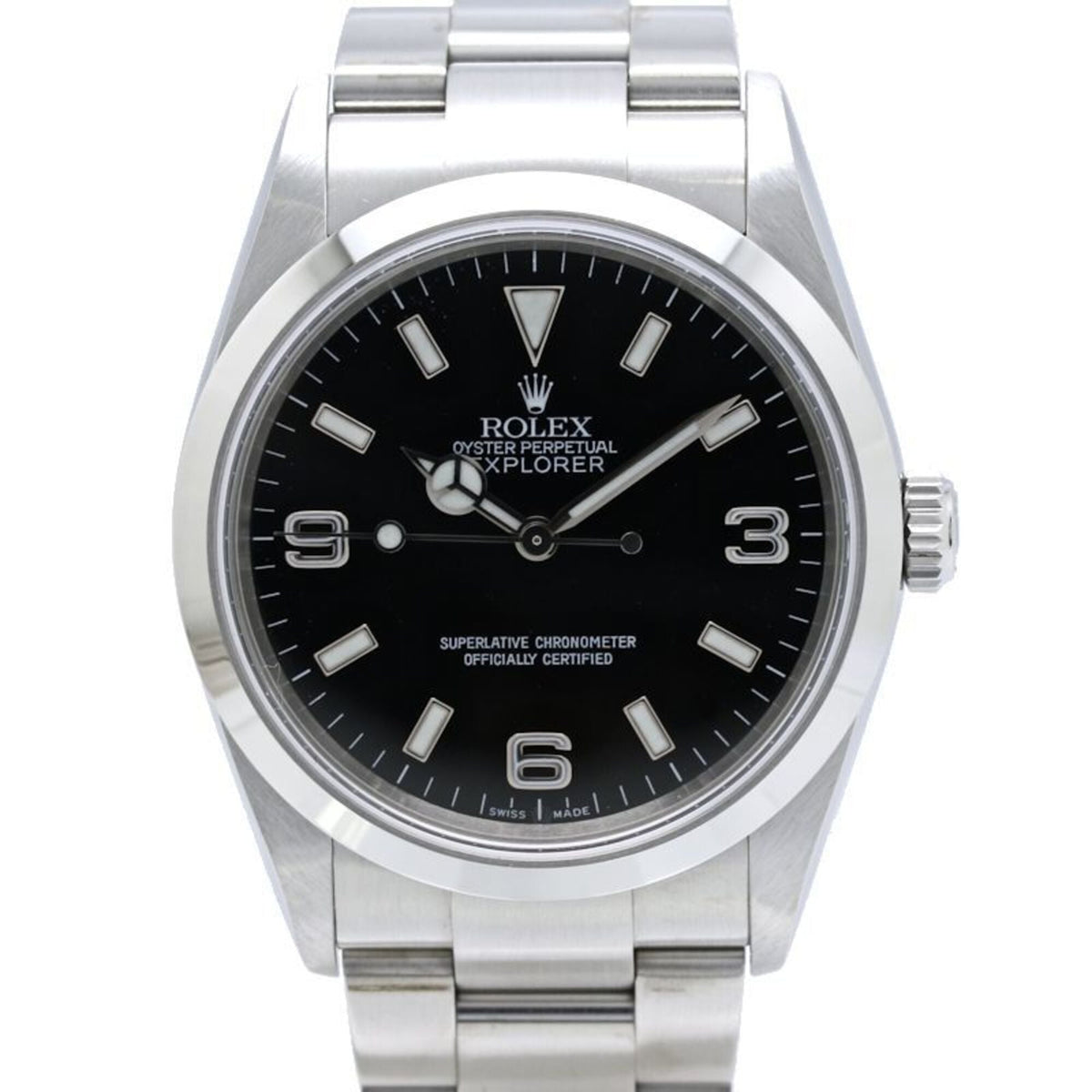ROLEX Explorer 1 114270 Men's Watch, Stainless Steel, 40459 — Like New