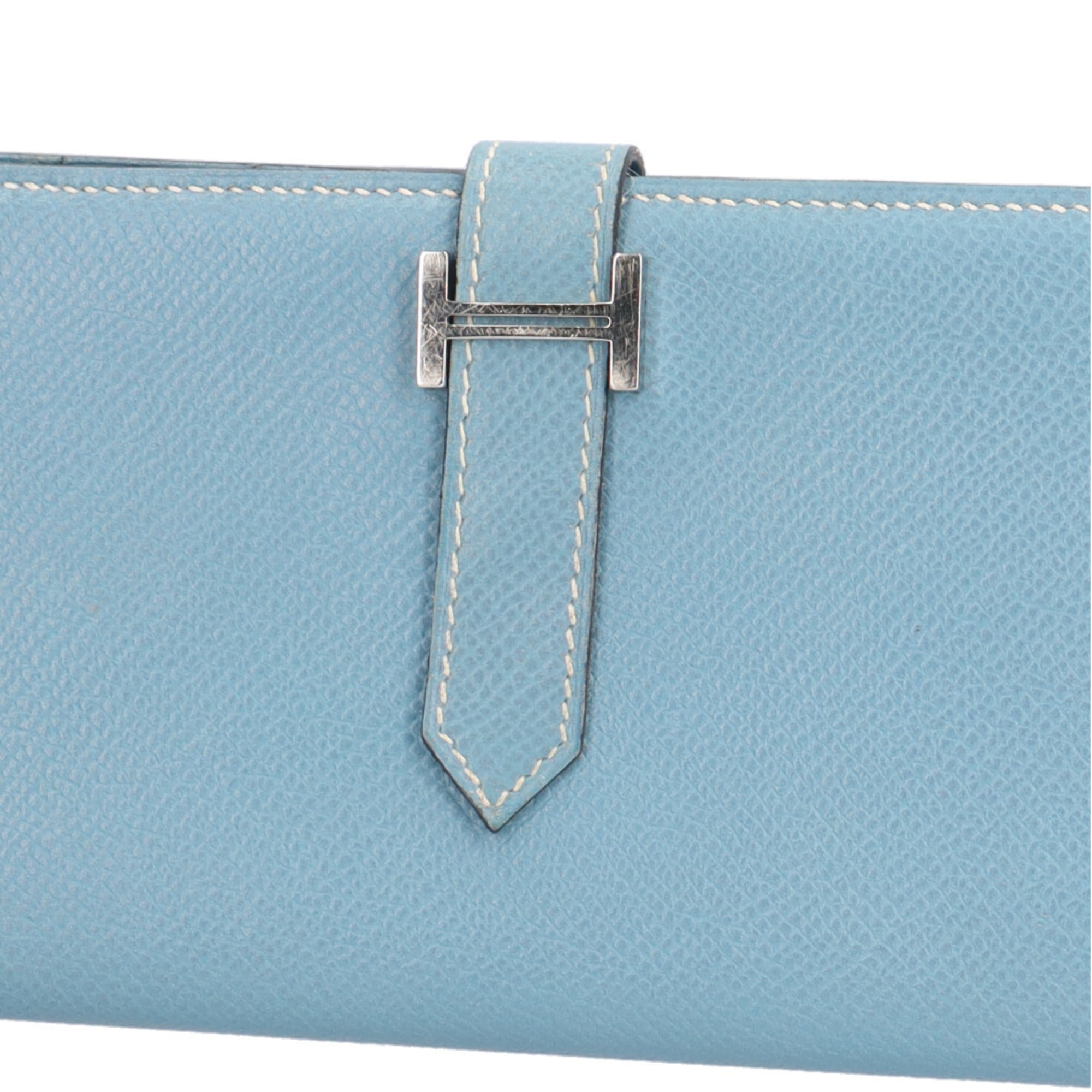 Hermes Bearn souffle long wallet Epsom leather women's HERMES