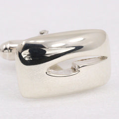 Gucci G logo cufflinks silver 925 made in Italy men's — Like New