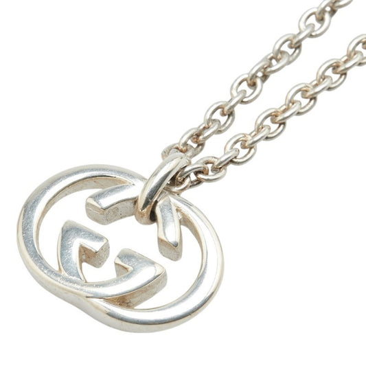 Gucci Interlocking G Necklace 190484 J8400 8106 SV925 Silver Women's GUCCI