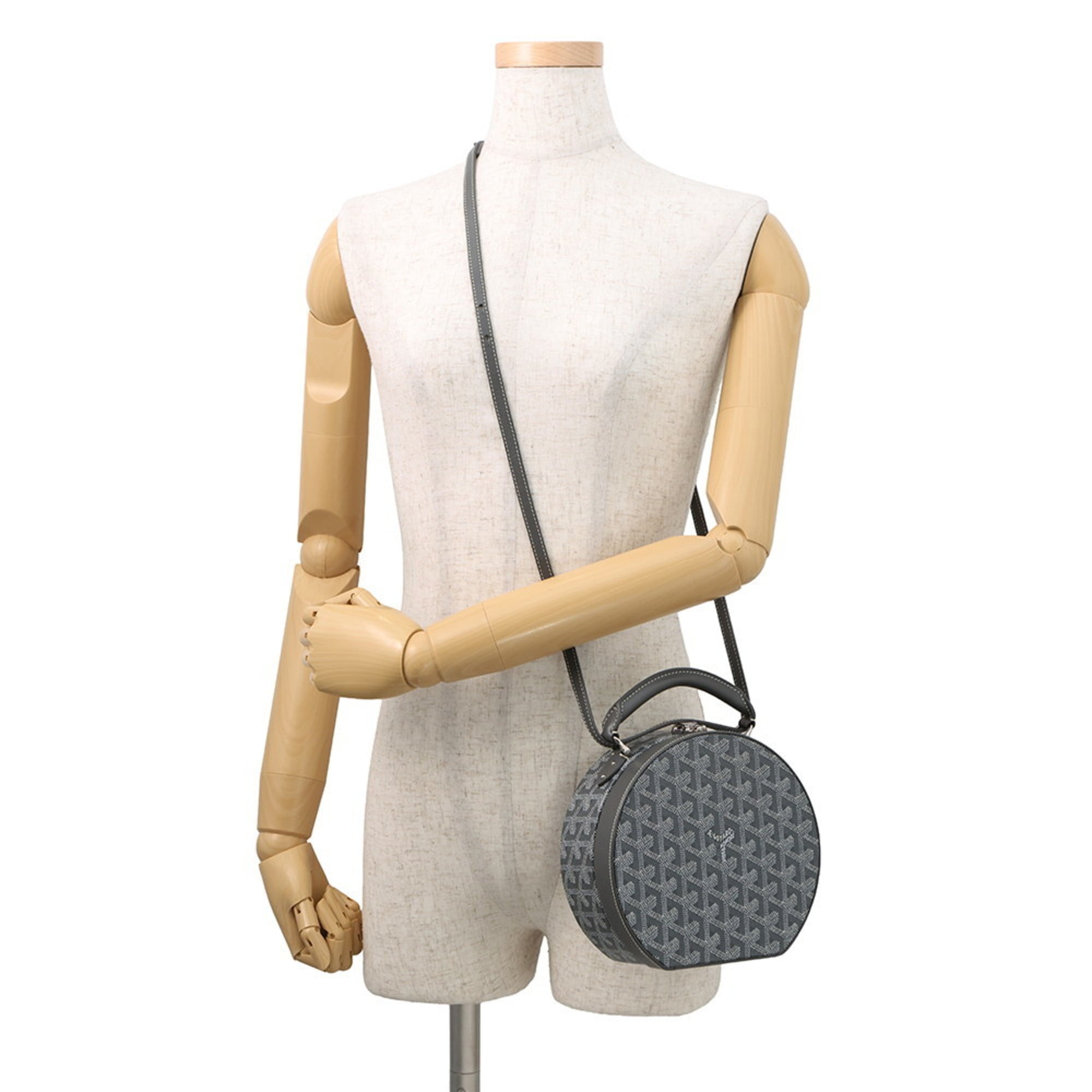 Goyard Handbag Hat Box - Alto Trunk Bag ALTOC2PMLTY51CL51P GOYARD 2-way