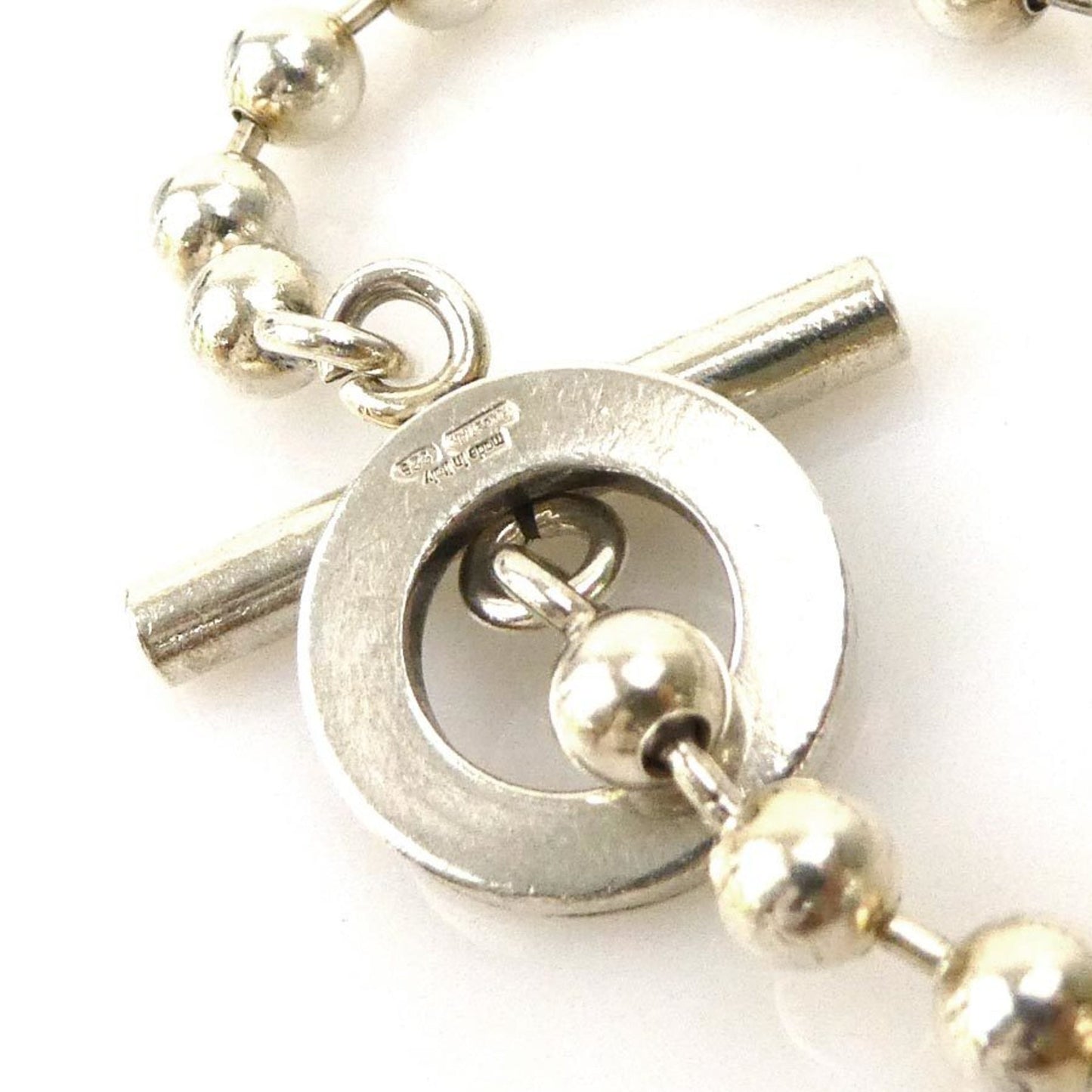 GUCCI Bracelet Silver 925 Men's Women's r10472a