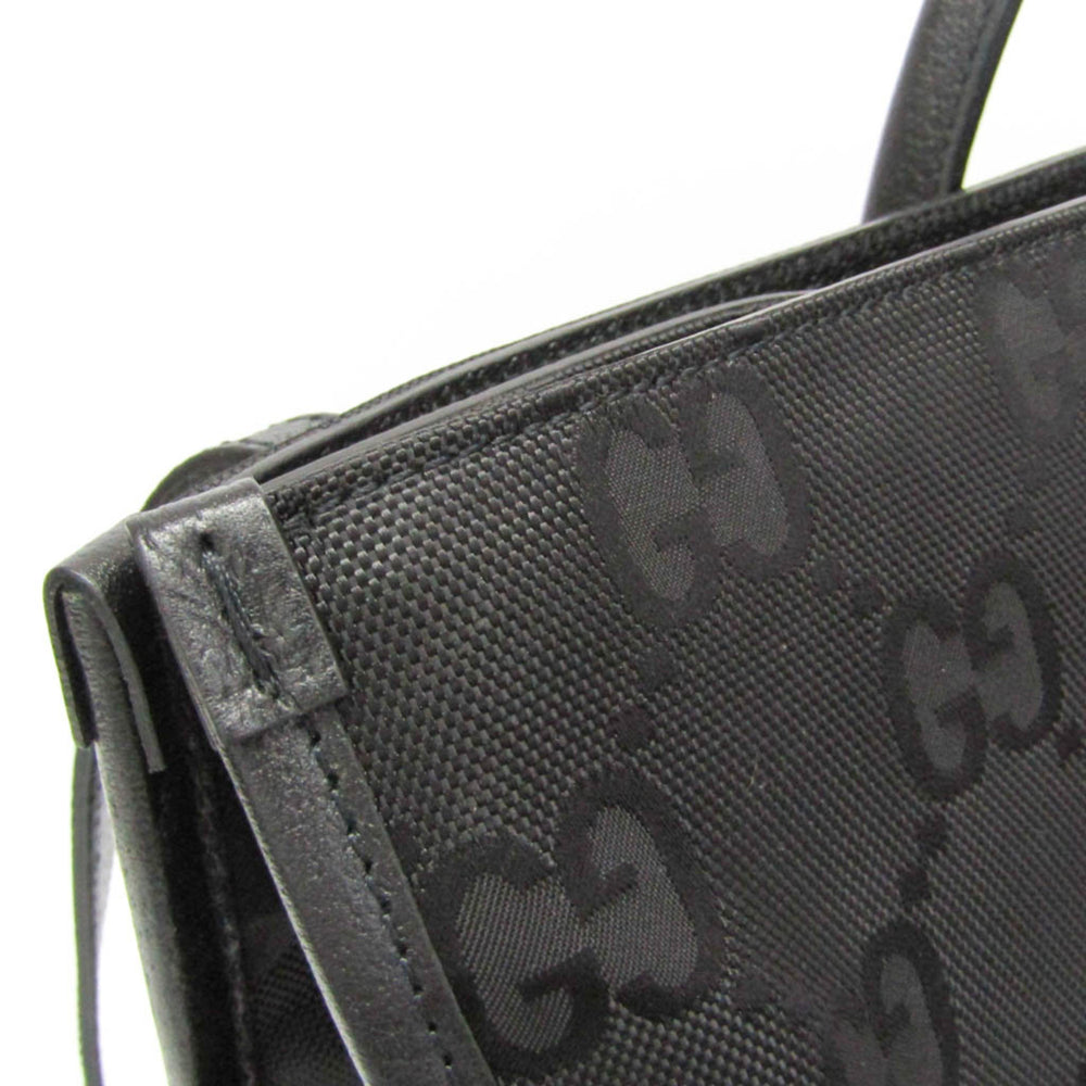 Gucci Off The Grid GG 630353 Men,Women Nylon Canvas,Leather Handbag,Shoulder Bag Black — Like New