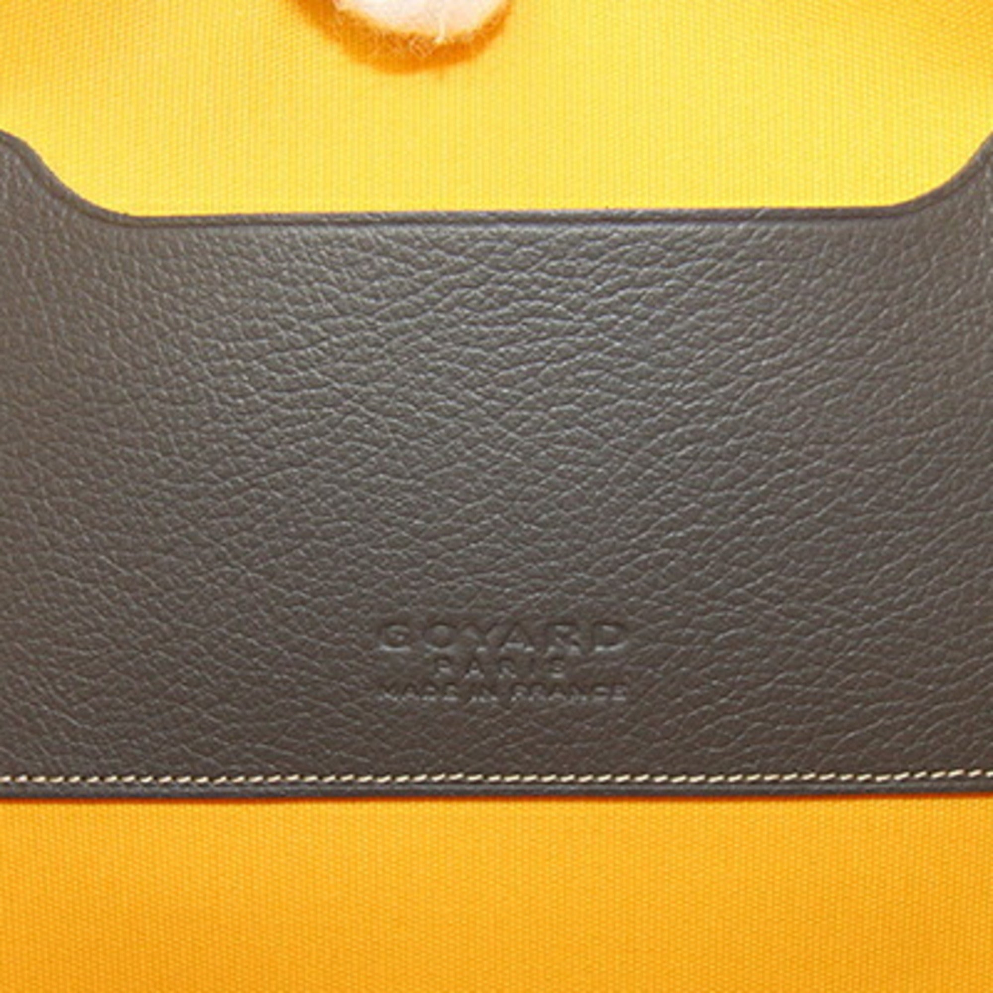Goyard Clutch Bag Sena MGM SENAT2MGMTY51CL51P Gray Toile Handbag Pouch Medium Large Men's GOYARD — Like New