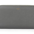 CELINE Wallet Long Large Zip Calfskin Grey 10B553EL.09
