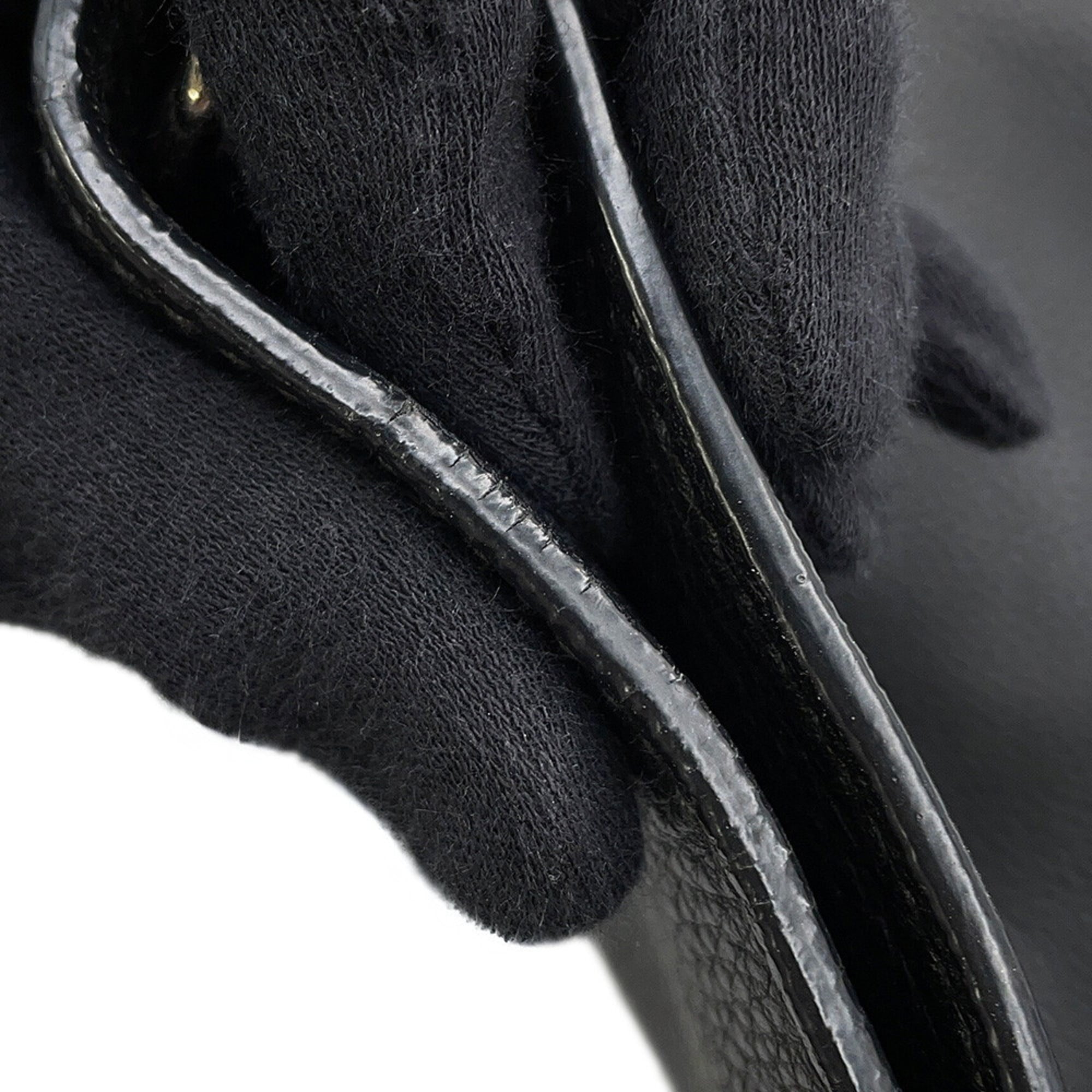 Prada Vitello Dino Leather Tote Bag 1BG006 PRADA Black 2-Way