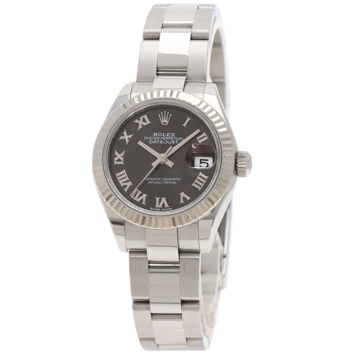 Rolex 279174 Datejust 28 Watch Stainless Steel SS K18WG Ladies ROLEX