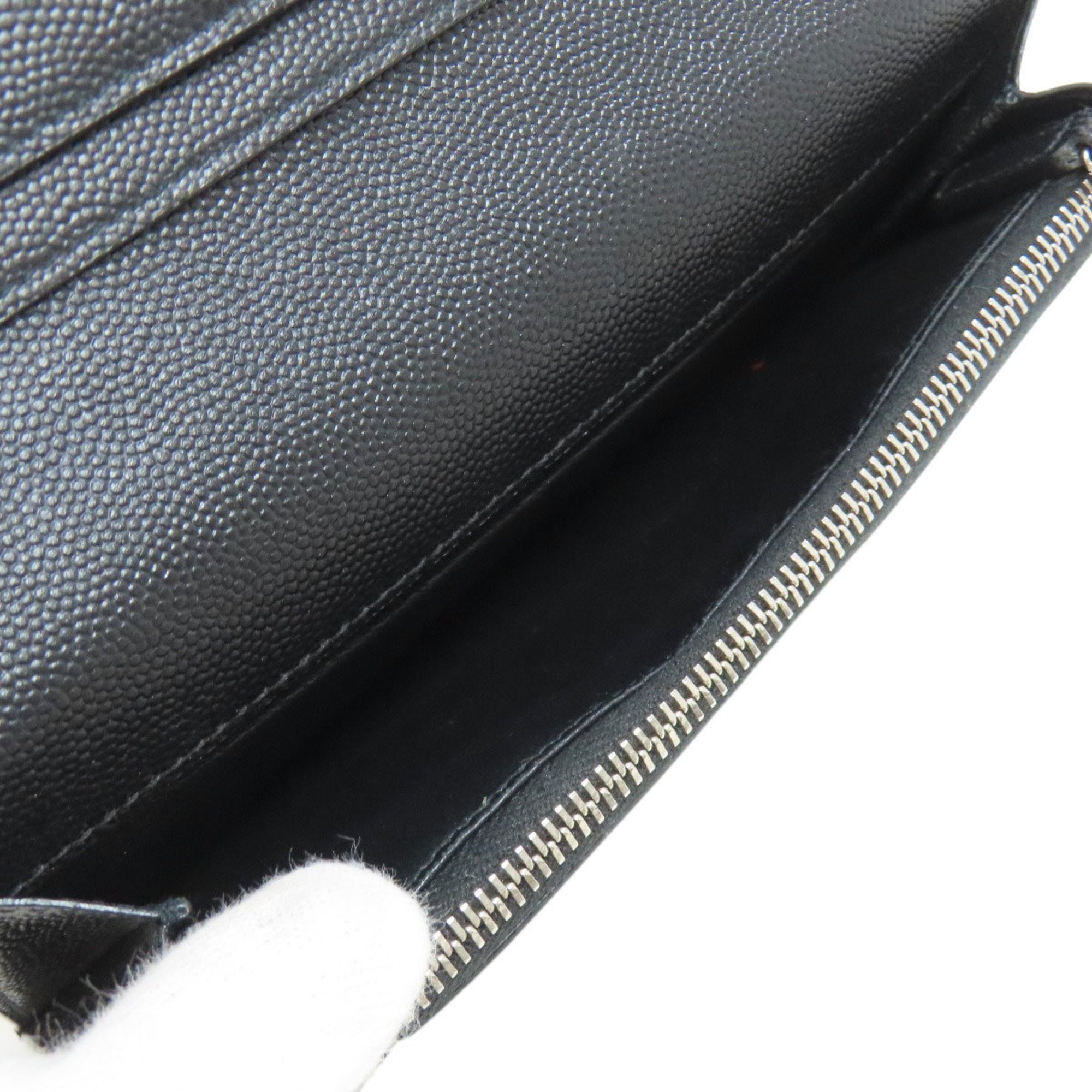 Saint Laurent Design Long Wallet Leather Men's SAINT LAURENT