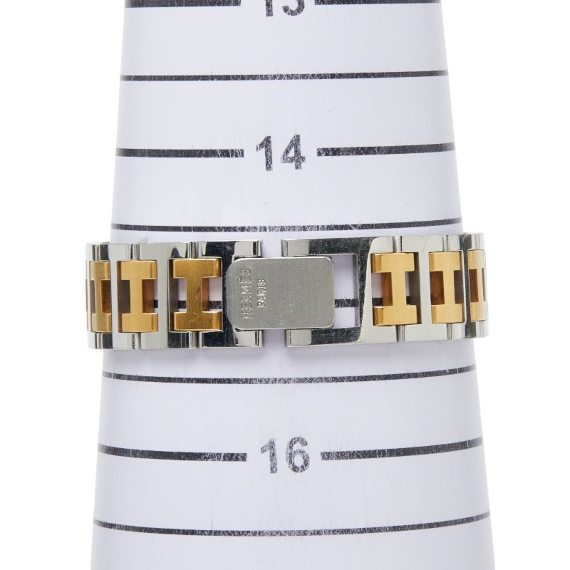Hermes Clipper Watch CL3.440 Quartz Beige Dial Stainless Steel Men's HERMES — Good