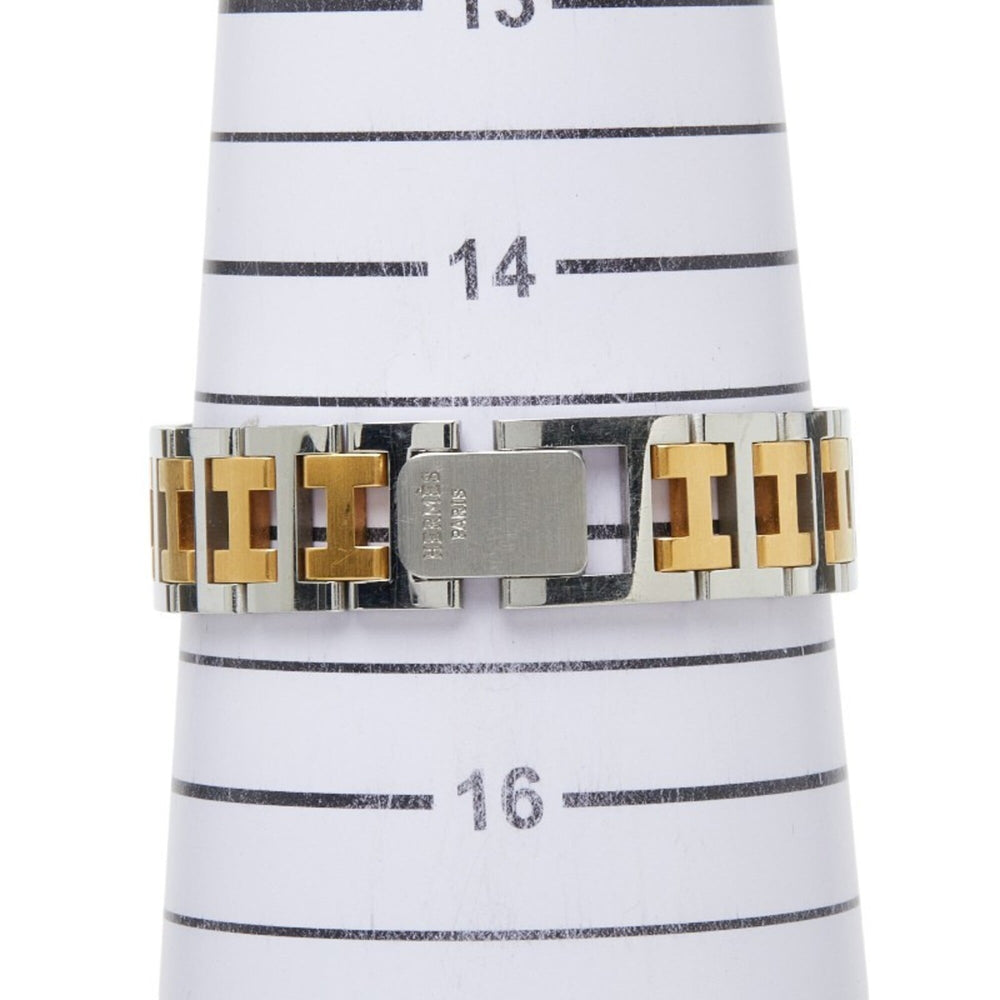 Hermes Clipper Watch CL3.440 Quartz Beige Dial Stainless Steel Men's HERMES — Good