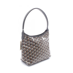 Goyard Boheme Mini Hobo Bag Handbag - Coated Canvas Leather Women's Black, White, Brown — New - Store Return