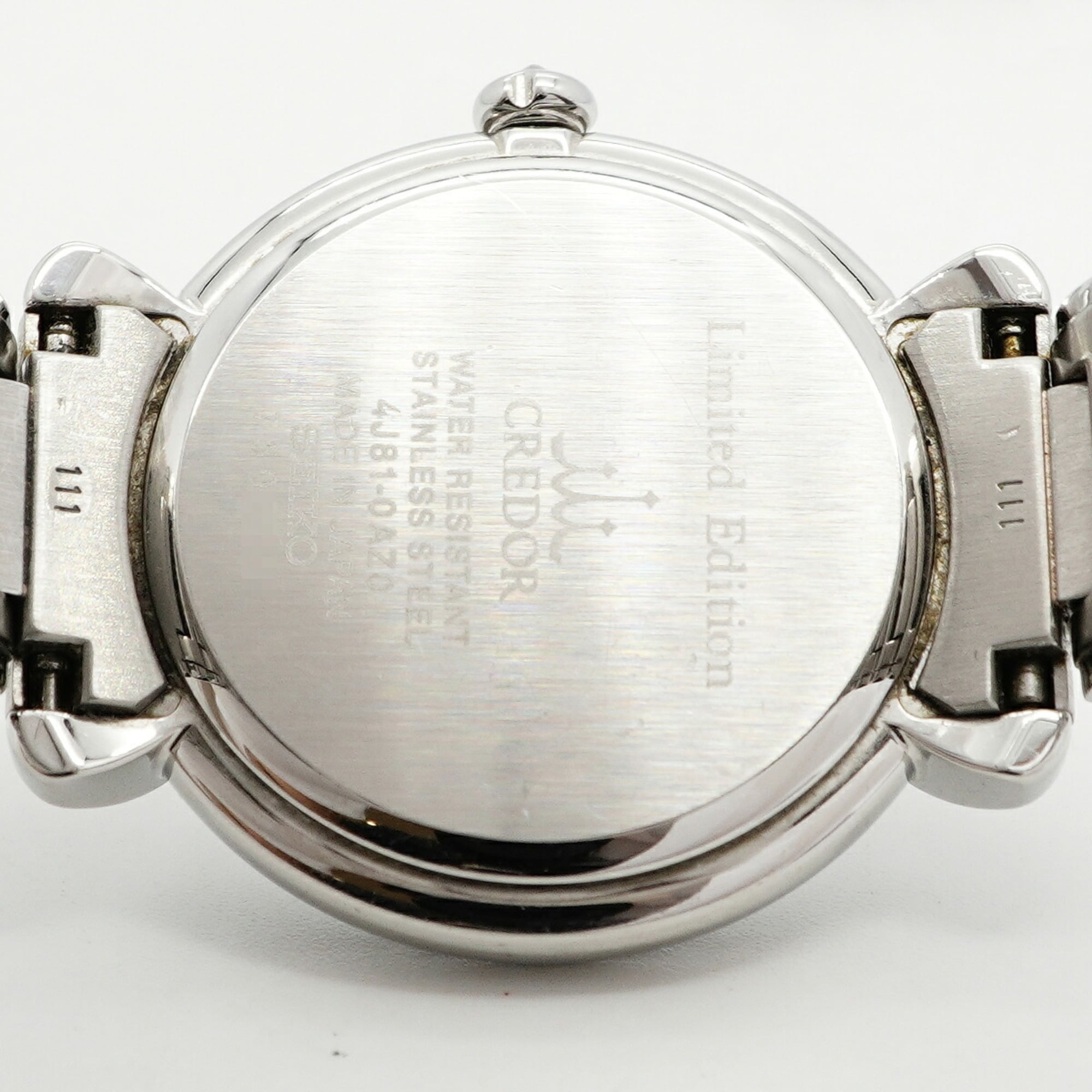 Seiko Credor Linealux Limited Edition (150 pieces worldwide) GSAS933 4J81-0AZ0 Silver Dial Women's Watch — Good